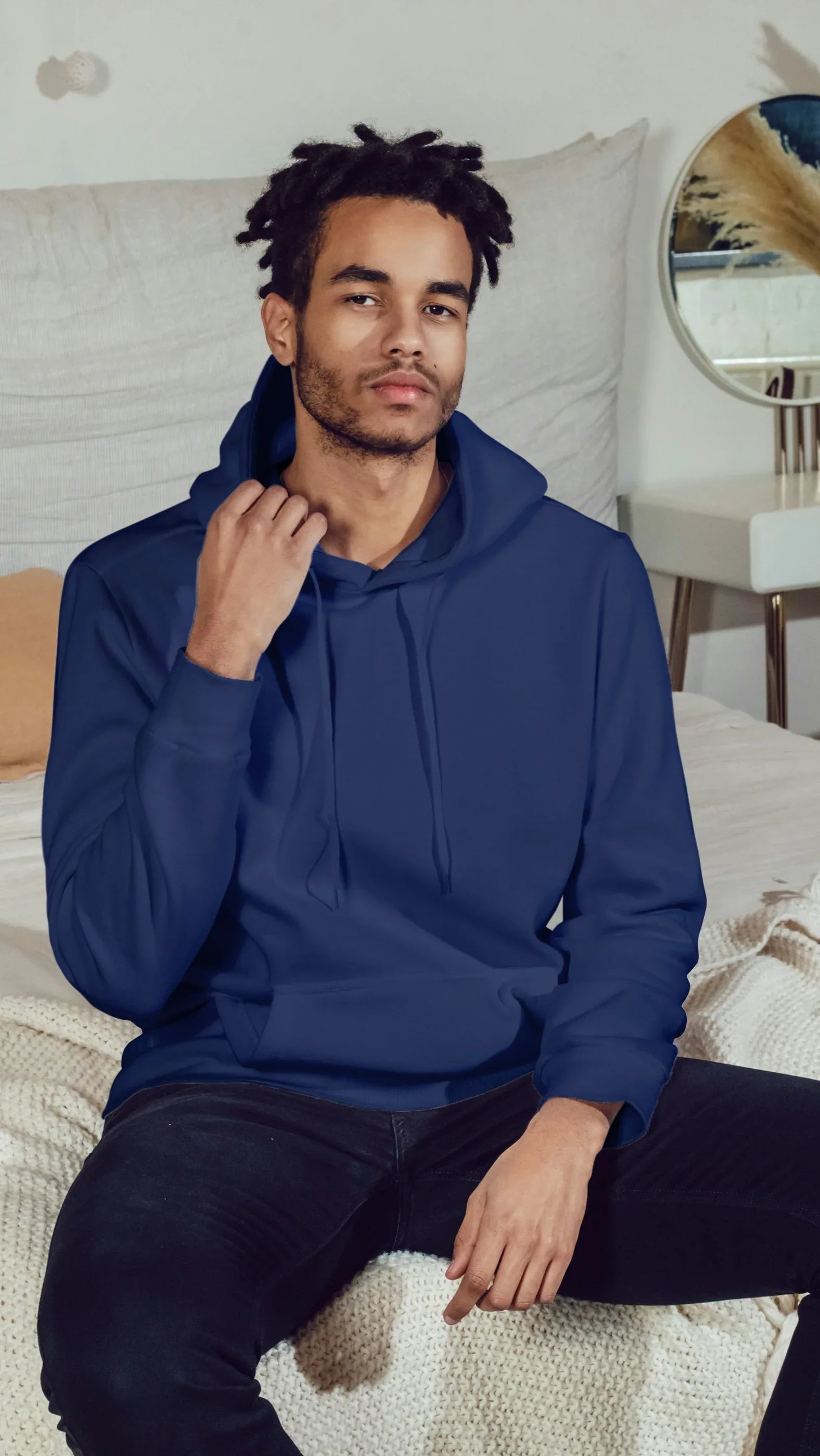 Royal Blue Men's Hoodie - Not So Suttle