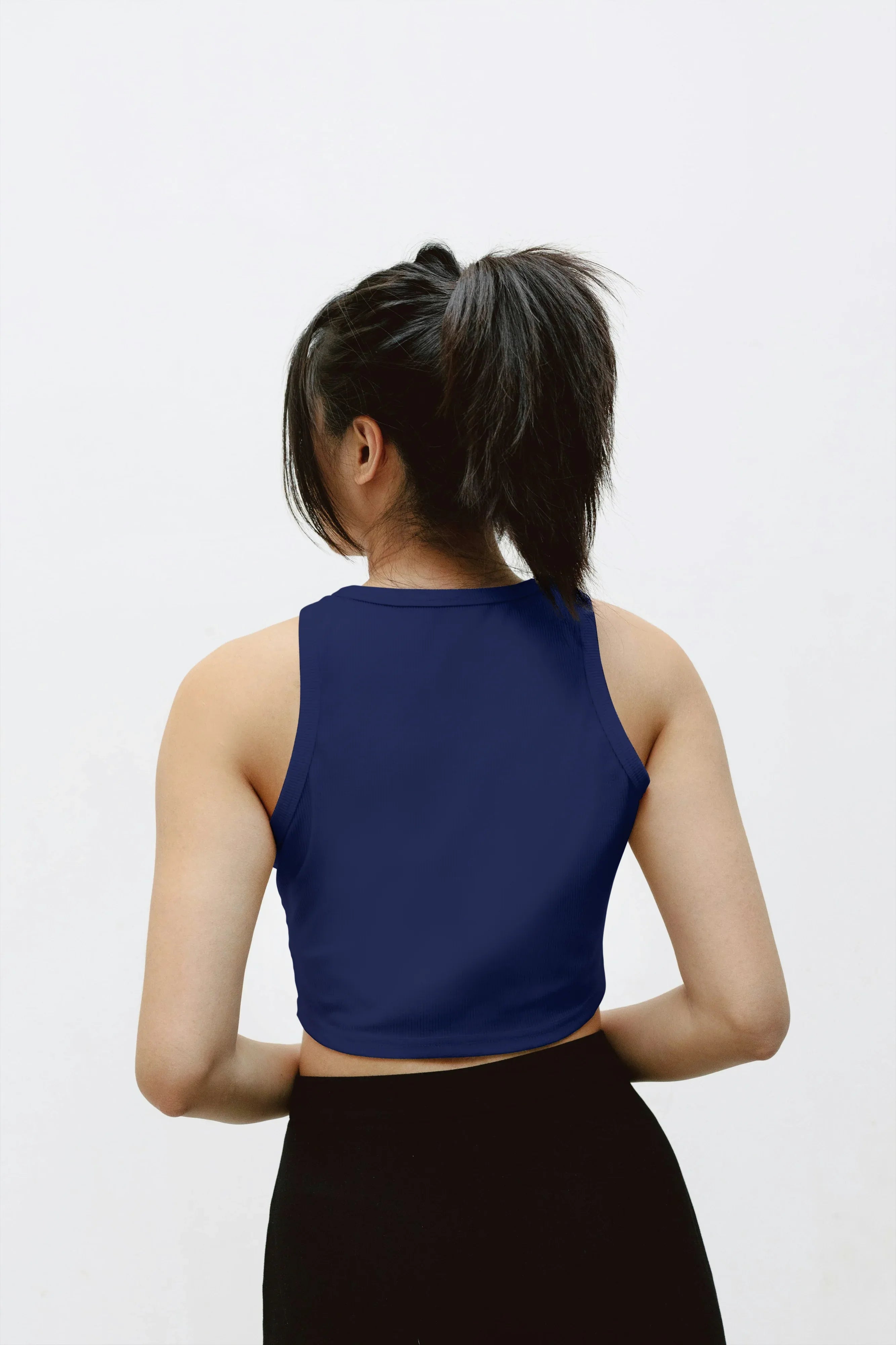 Royal Blue Crop Tank - Not So Suttle