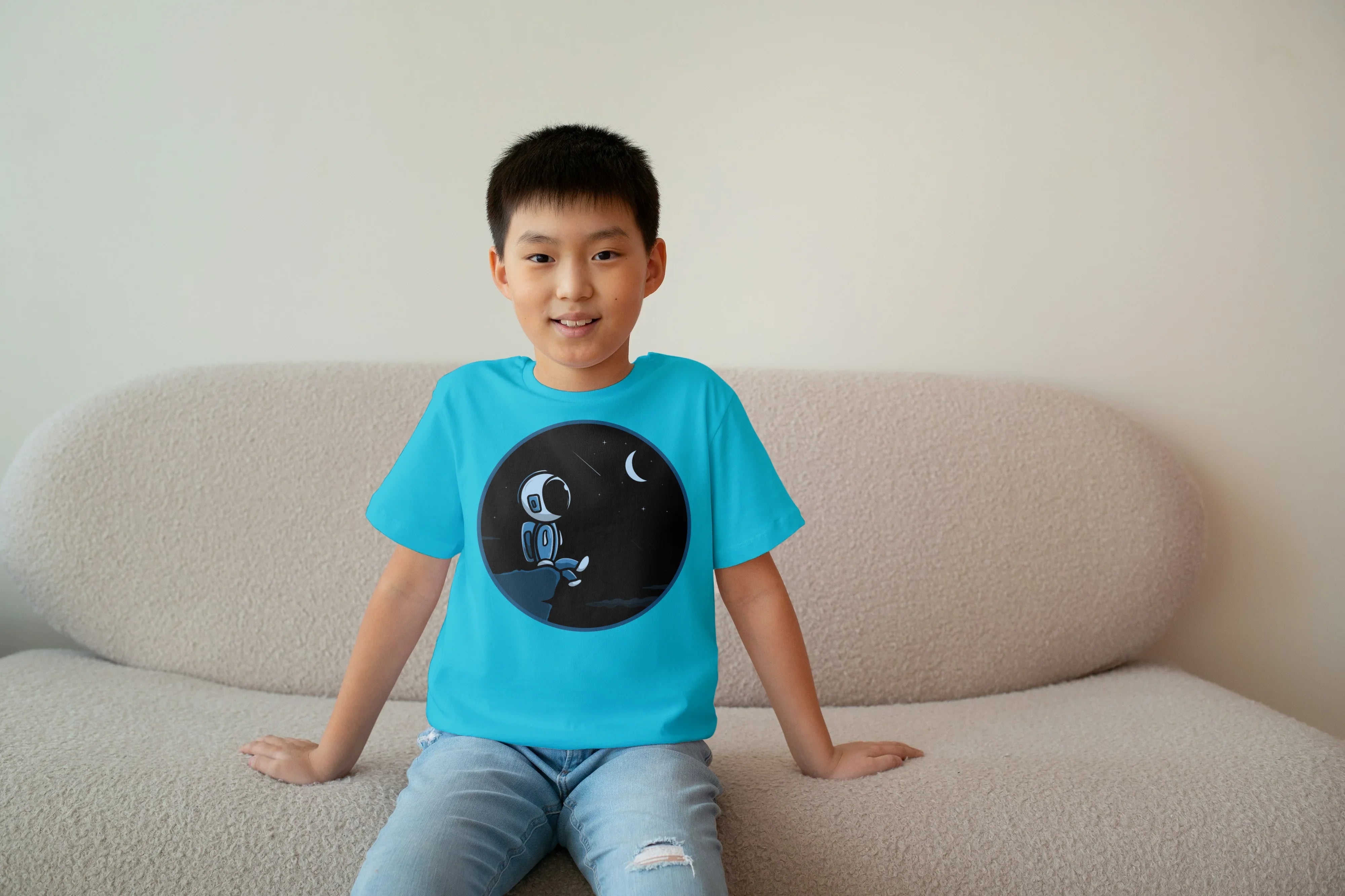 Astronaut Graphic T-Shirt for Boys - Not So Suttle