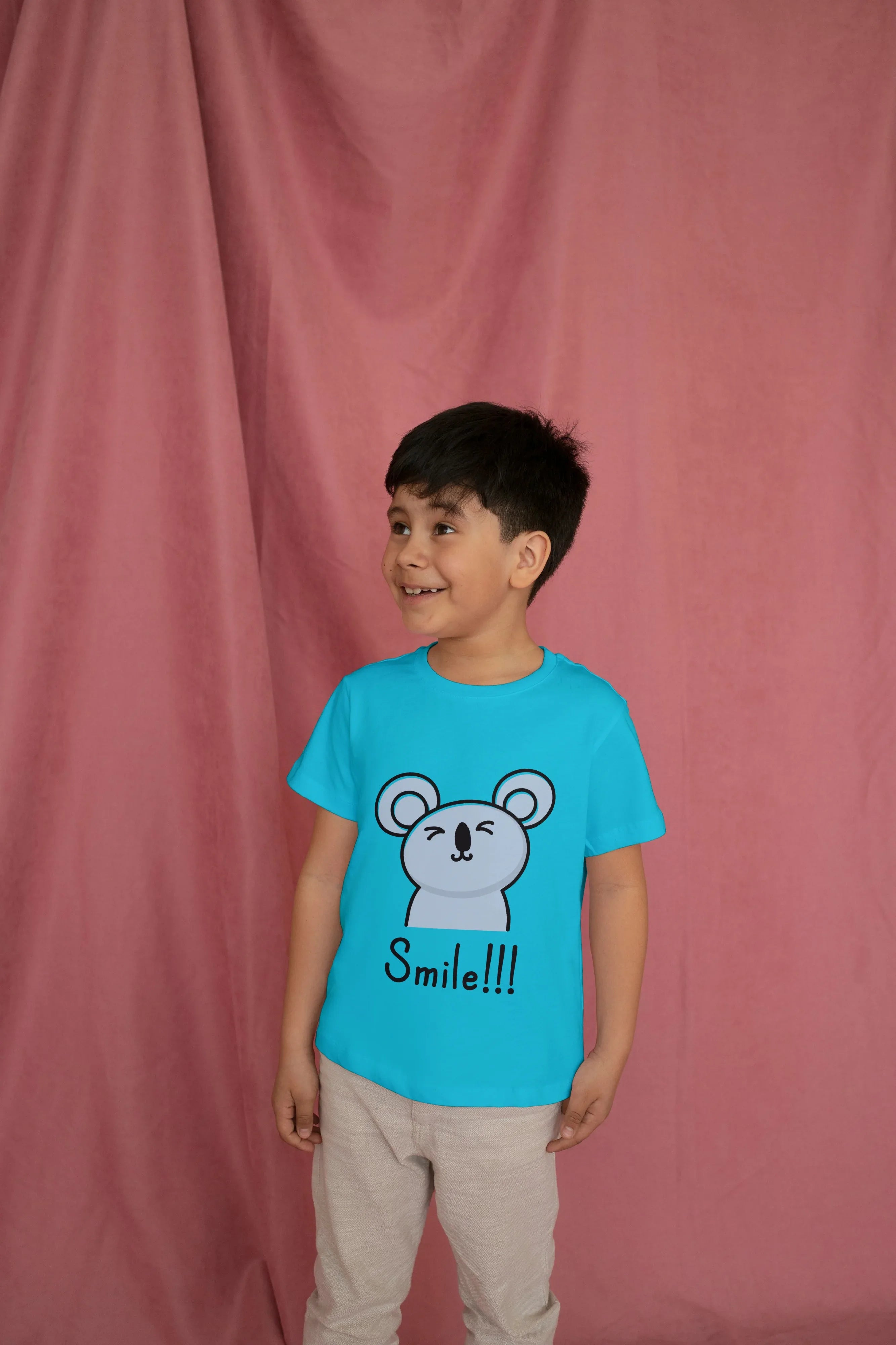 Smile Graphic T-Shirt for Boys - Not So Suttle