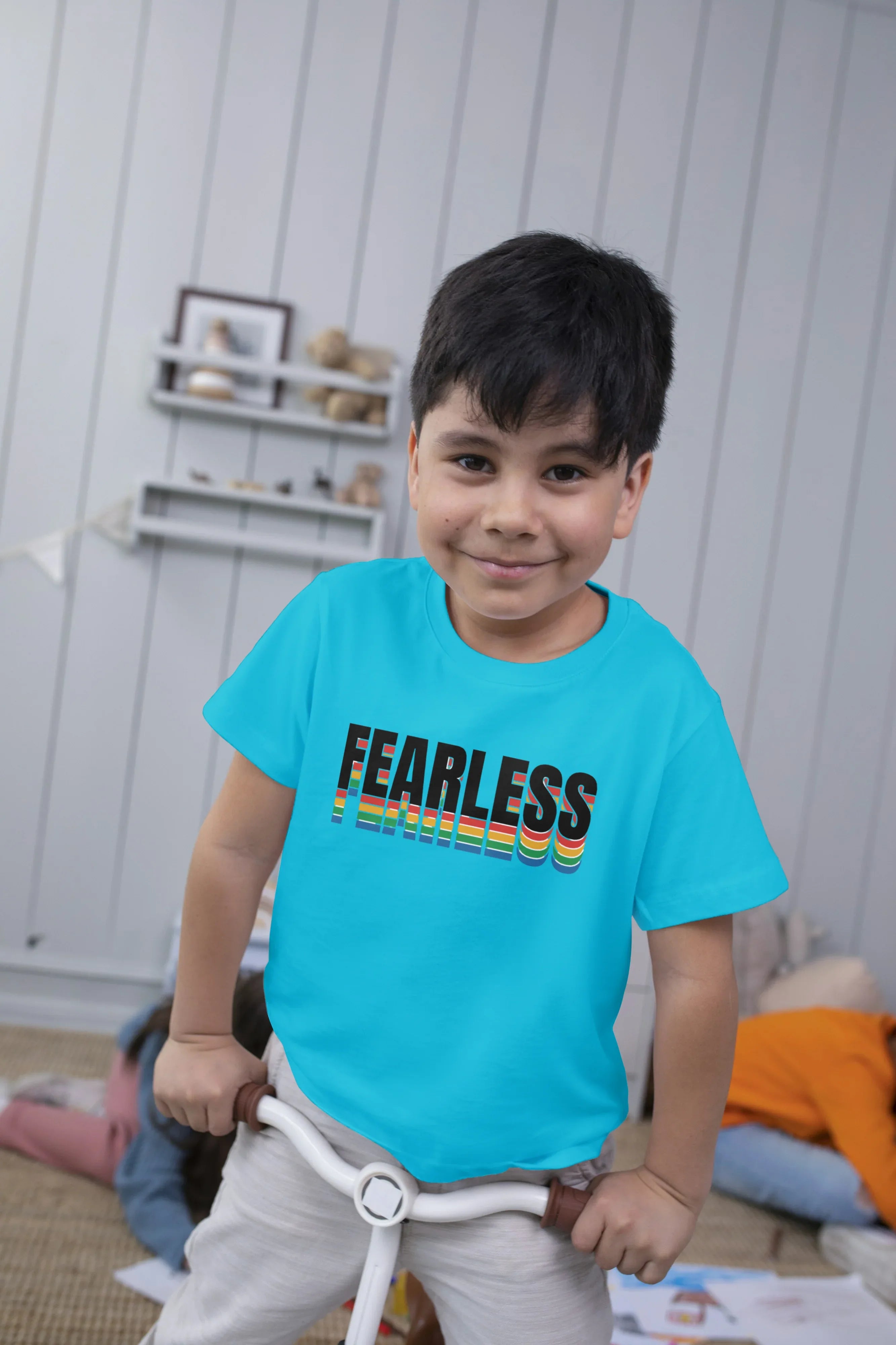 Fearless Graphic T-Shirt for Boys - Not So Suttle