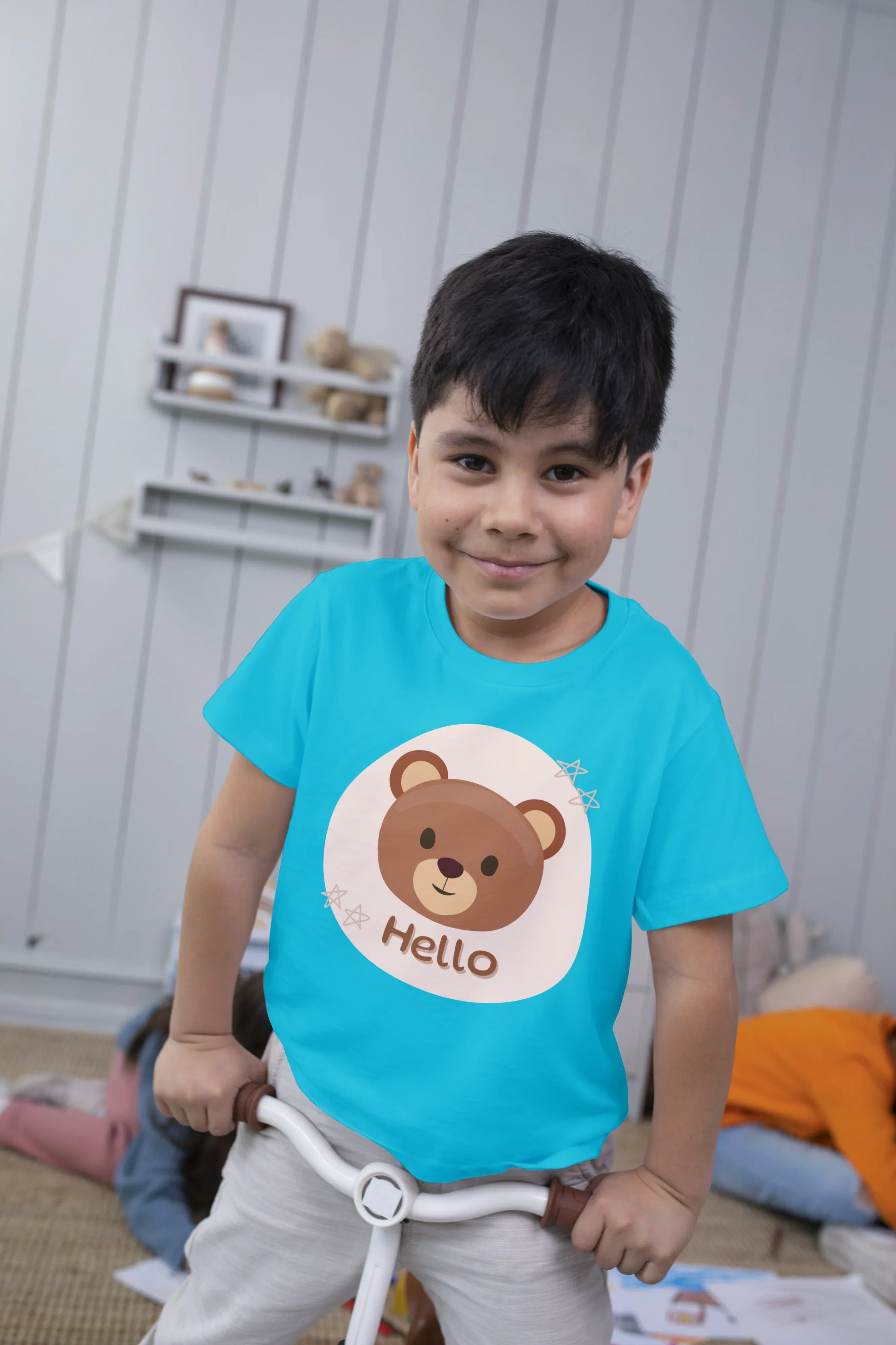 Hello Graphics T-Shirt for Boys - Not So Suttle