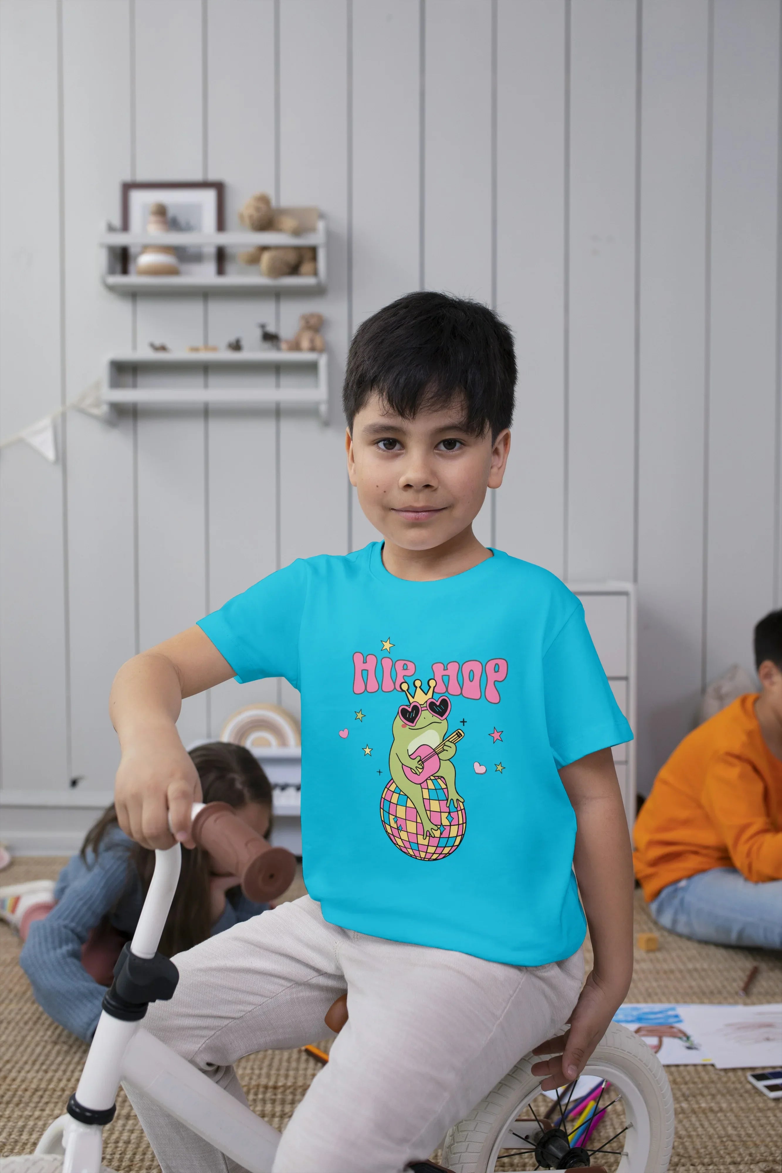 Hip Hop Graphics T-Shirt for Boys - Not So Suttle