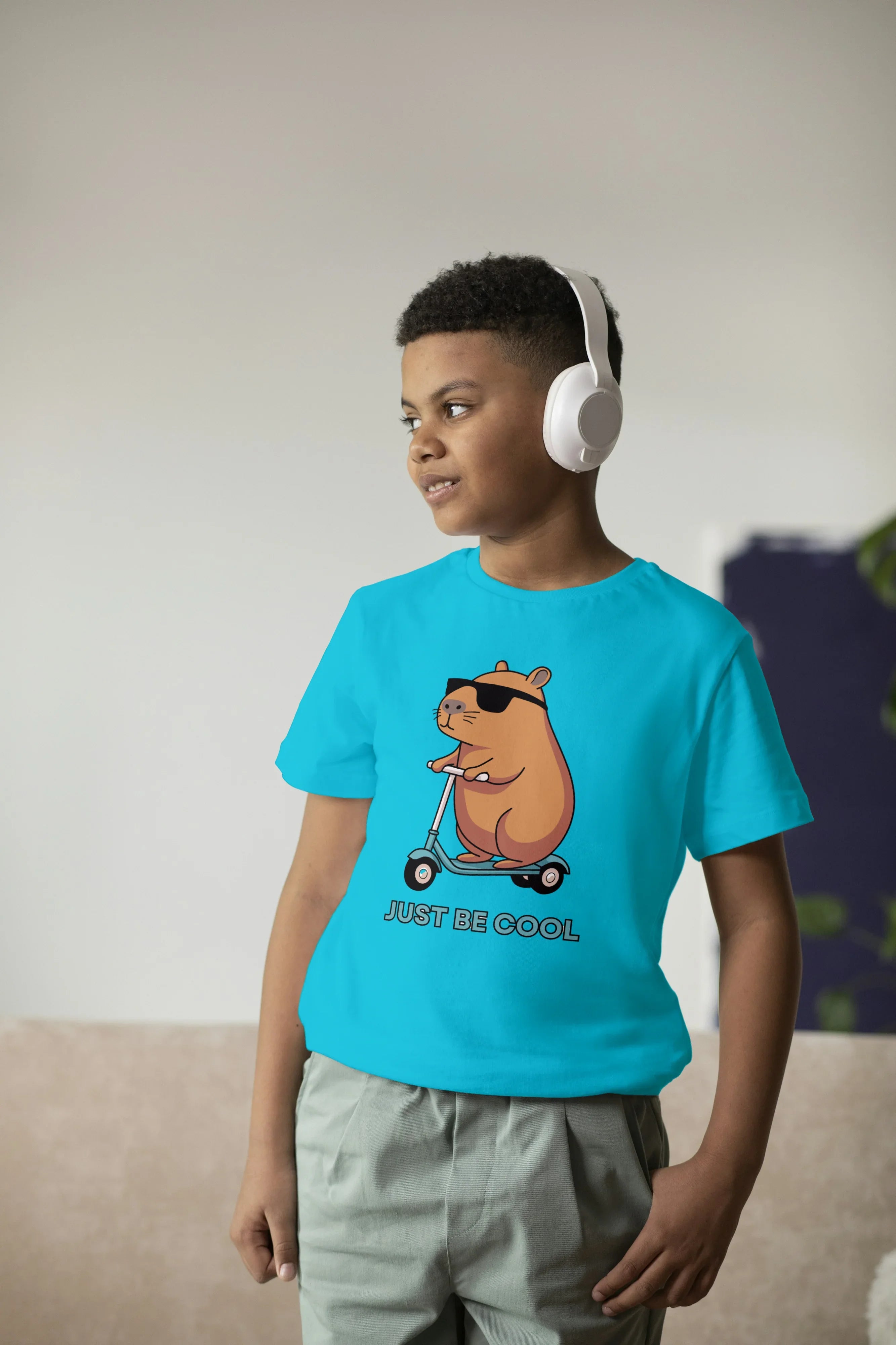 Just Be Cool Graphics T-Shirt for Boys - Not So Suttle