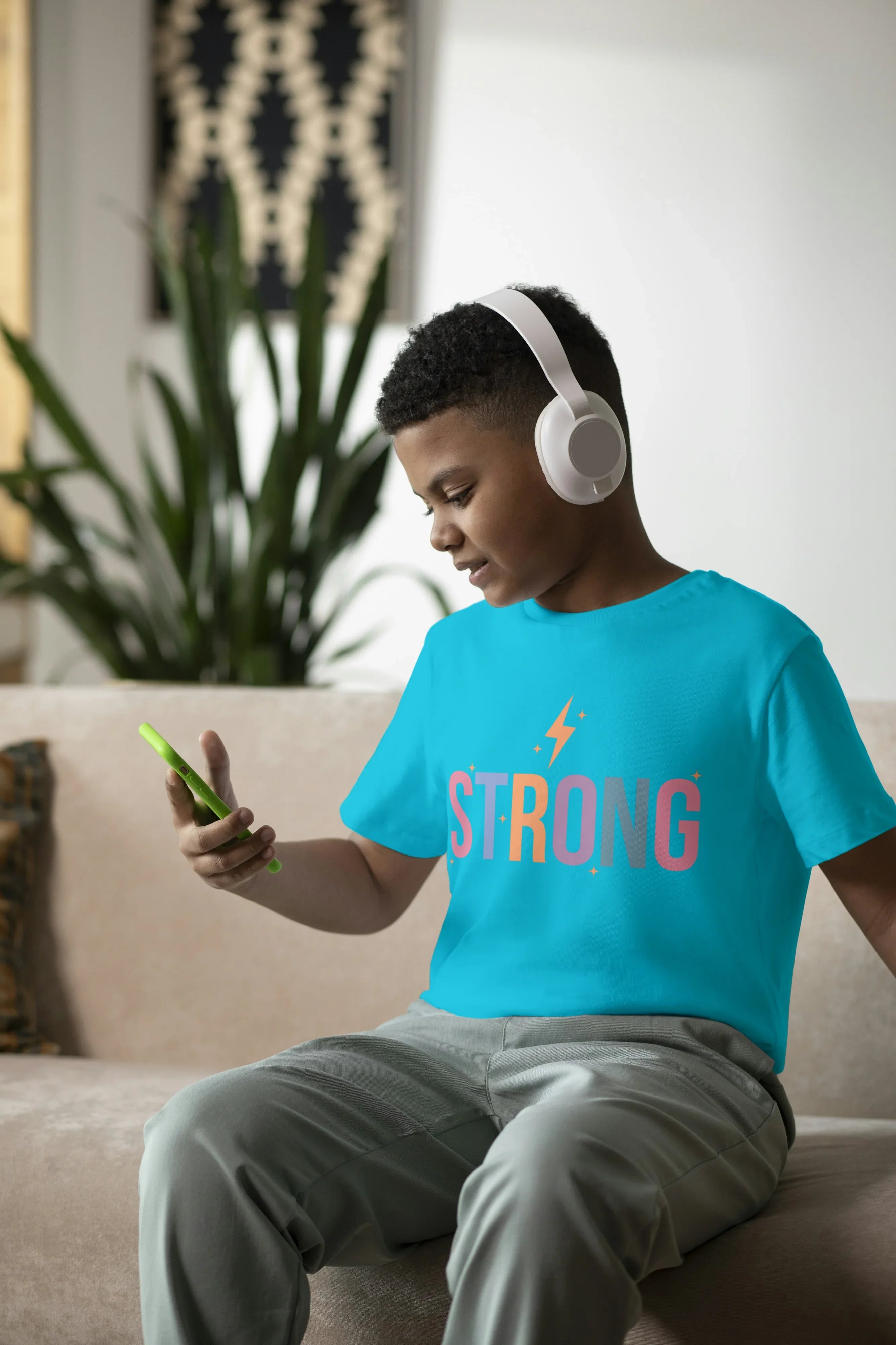 Strong Graphics T-Shirt for Boys - Not So Suttle