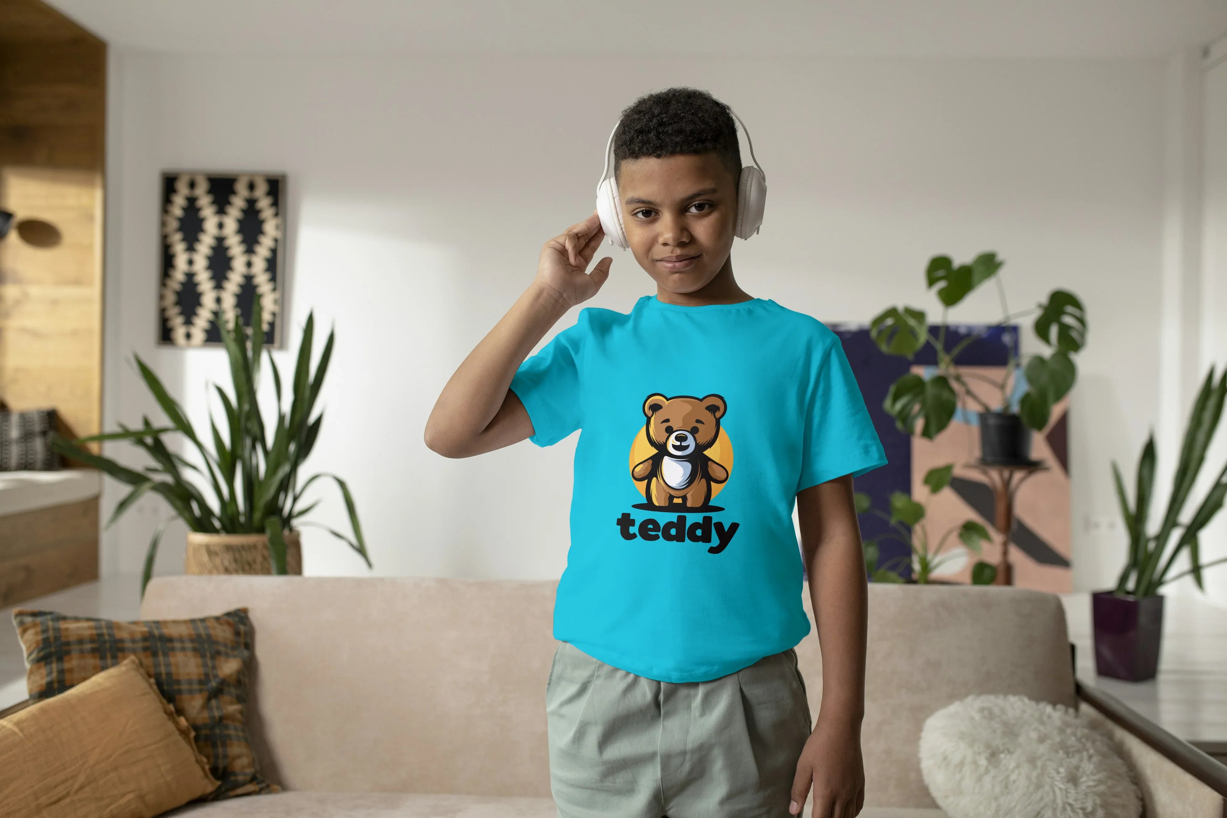 Teddy Graphics T-Shirt for Boys - Not So Suttle