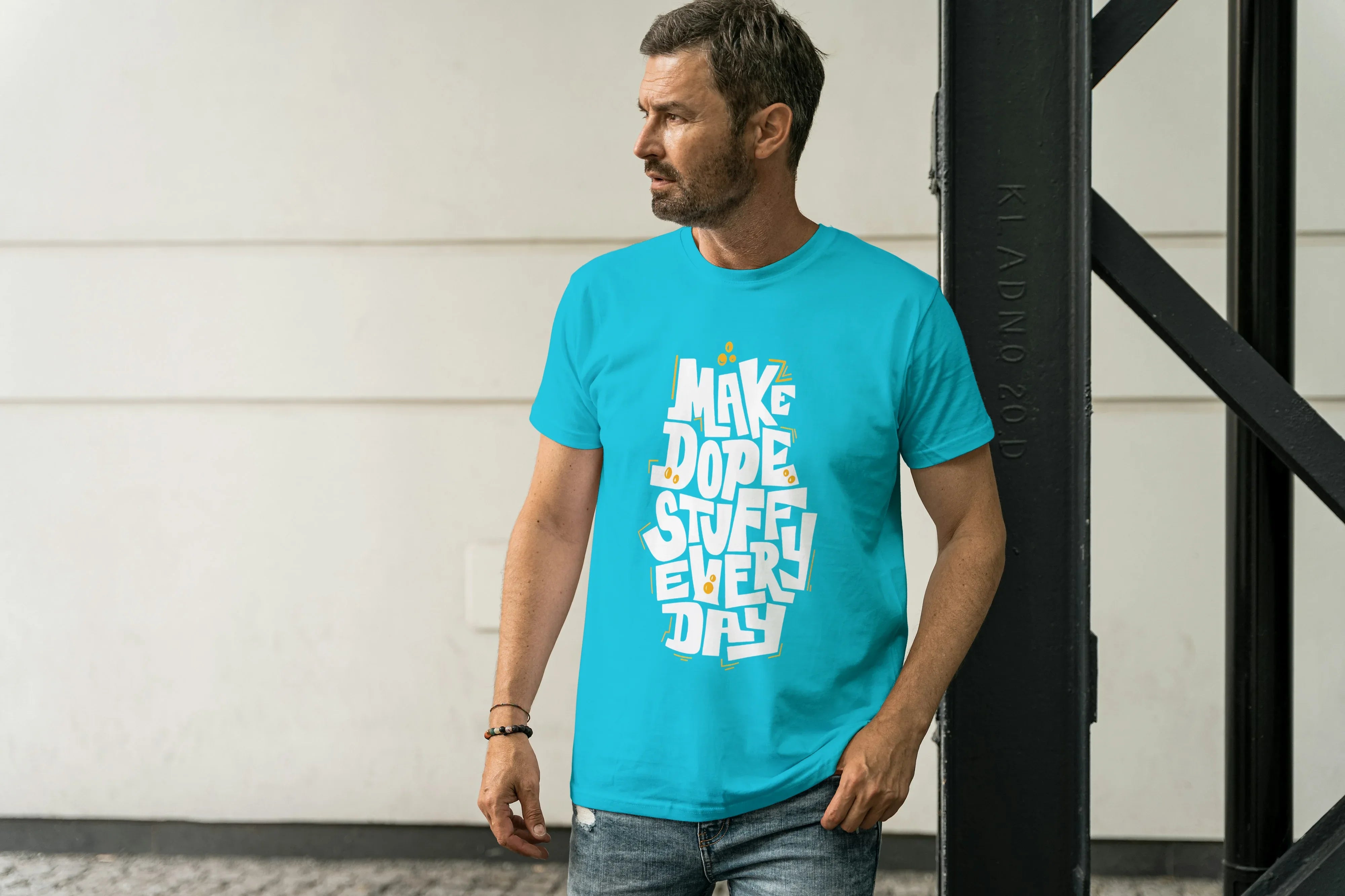 Make Dope Stuff Graphic Classic Crew T-Shirt for Men - Not So Suttle
