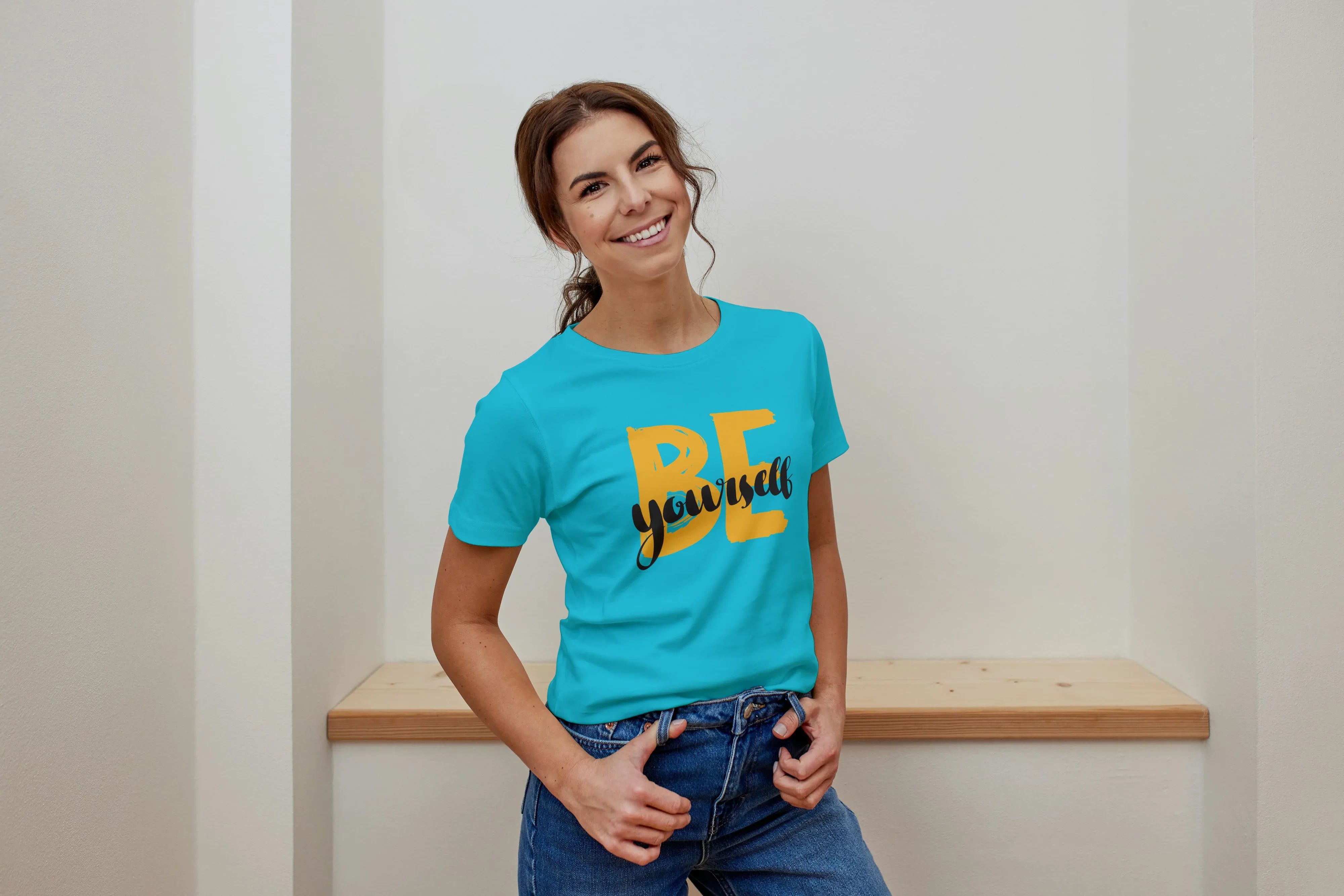 Be Yourself Graphic Classic T-Shirt for Women - Not So Suttle