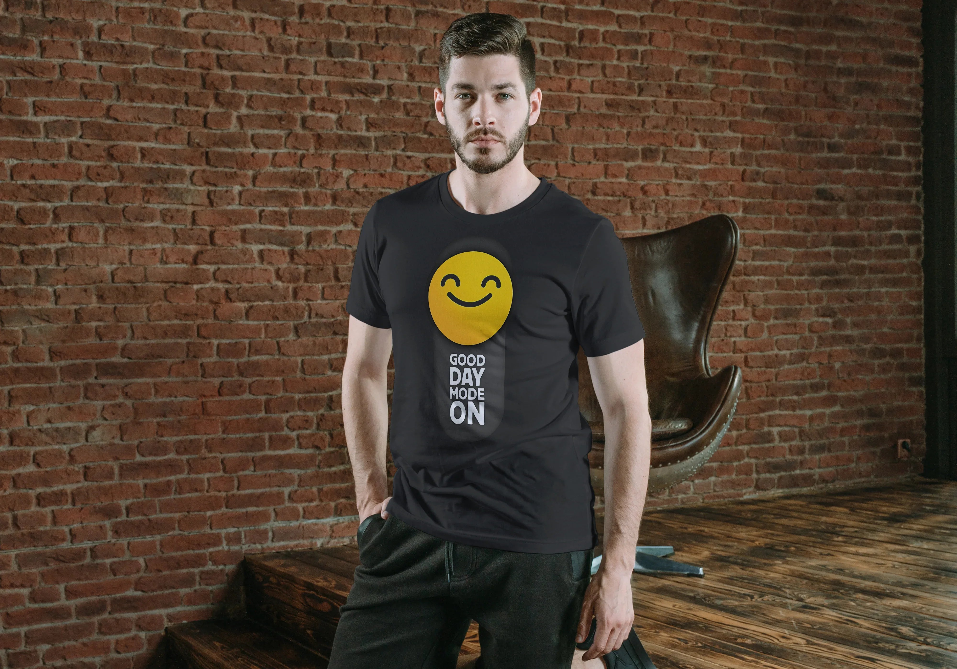 Good Day Mode On Graphic T-Shirt for Men - Not So Suttle