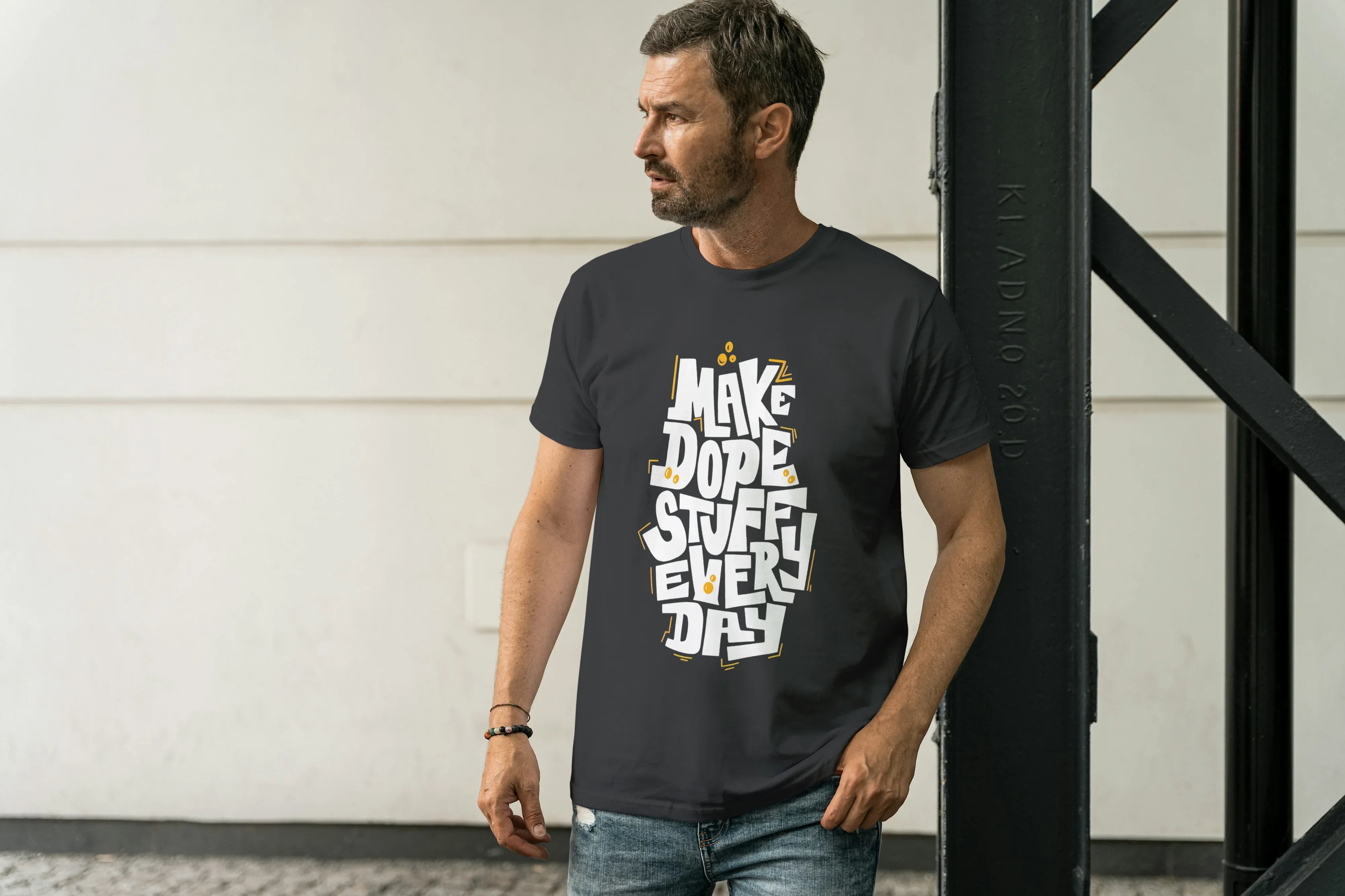 Make Dope Stuff Graphic Classic Crew T-Shirt for Men - Not So Suttle