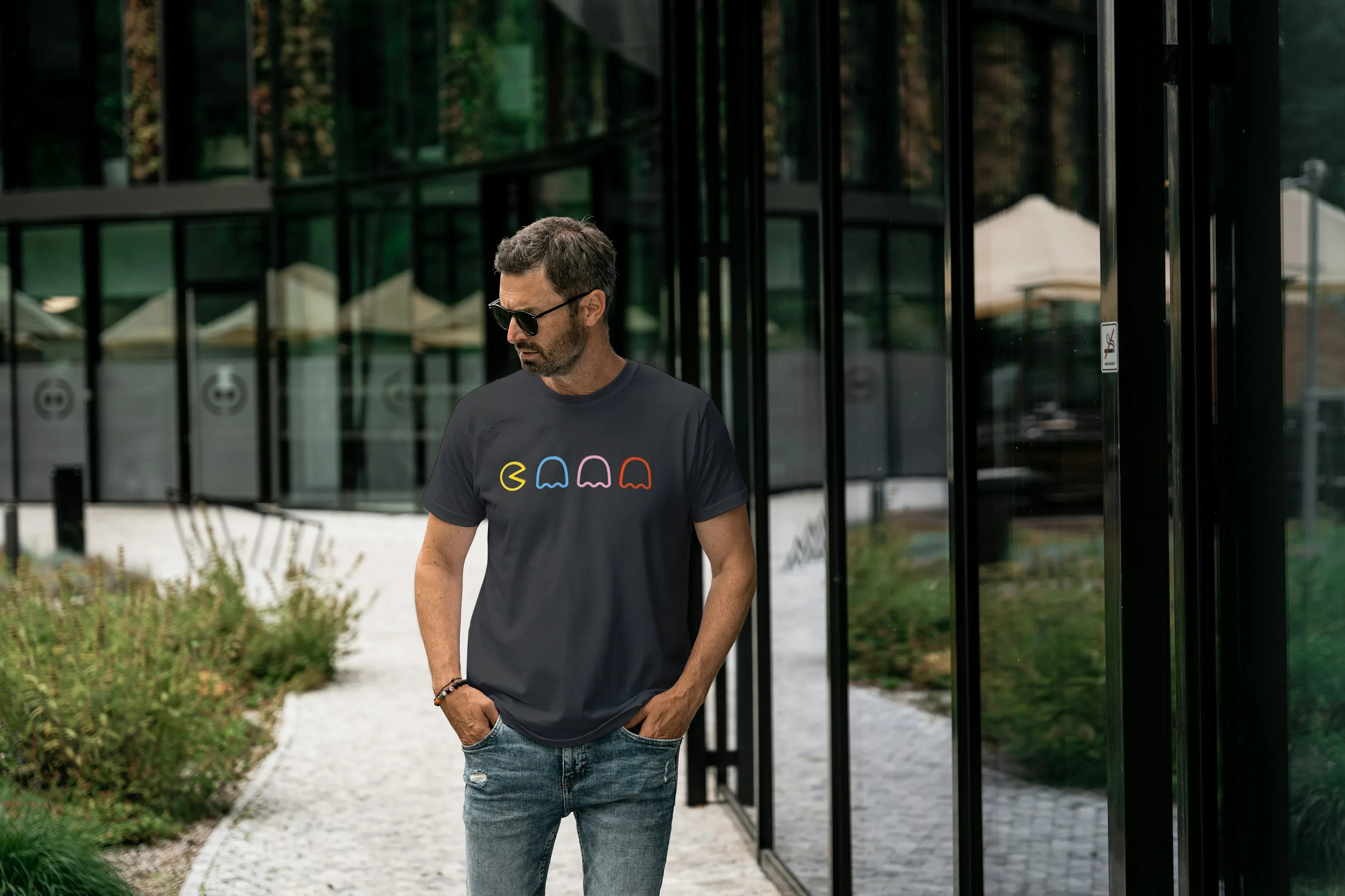 Packman Graphic T-Shirt for Men - Not So Suttle