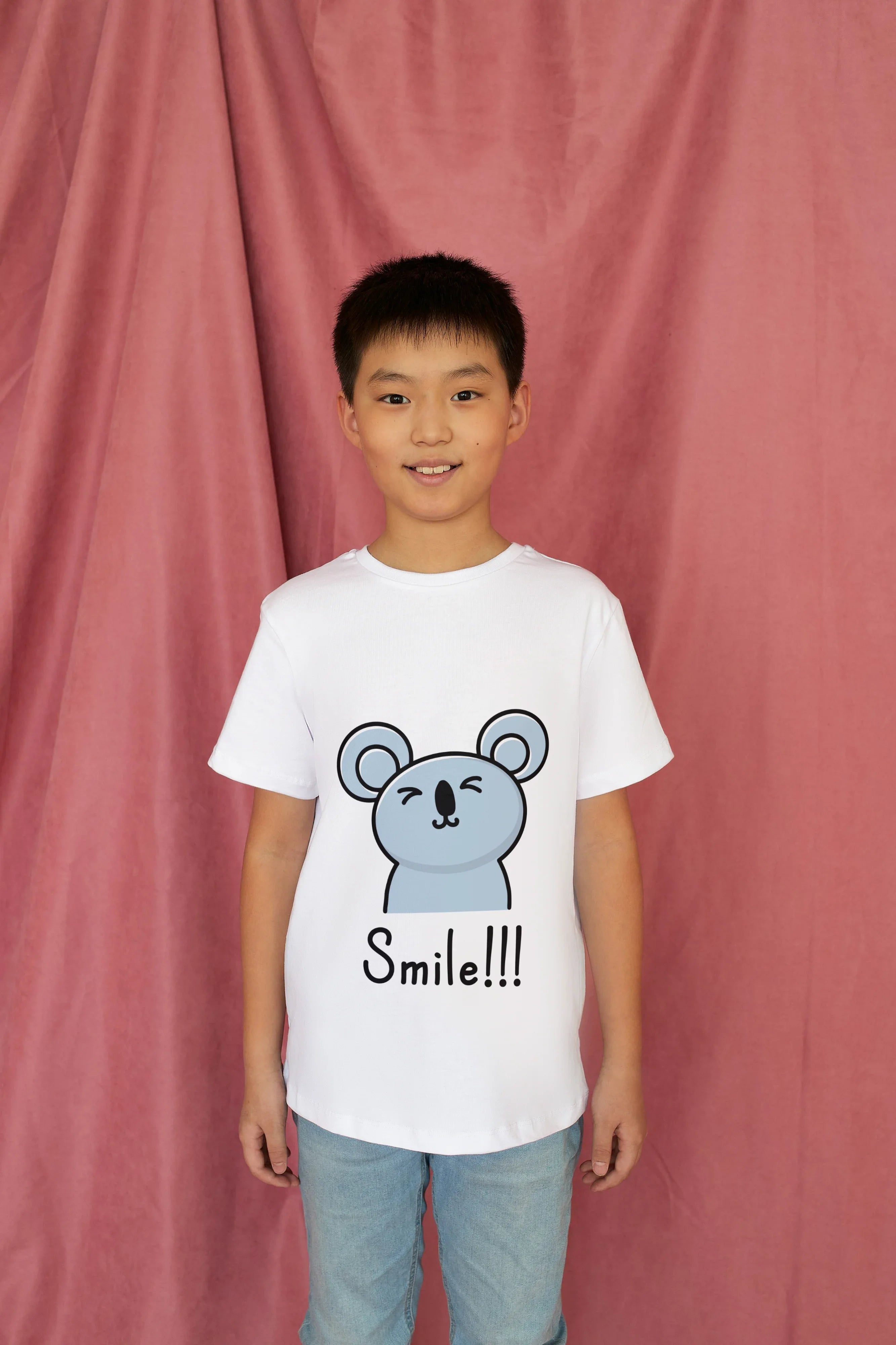 Smile Graphic T-Shirt for Boys - Not So Suttle