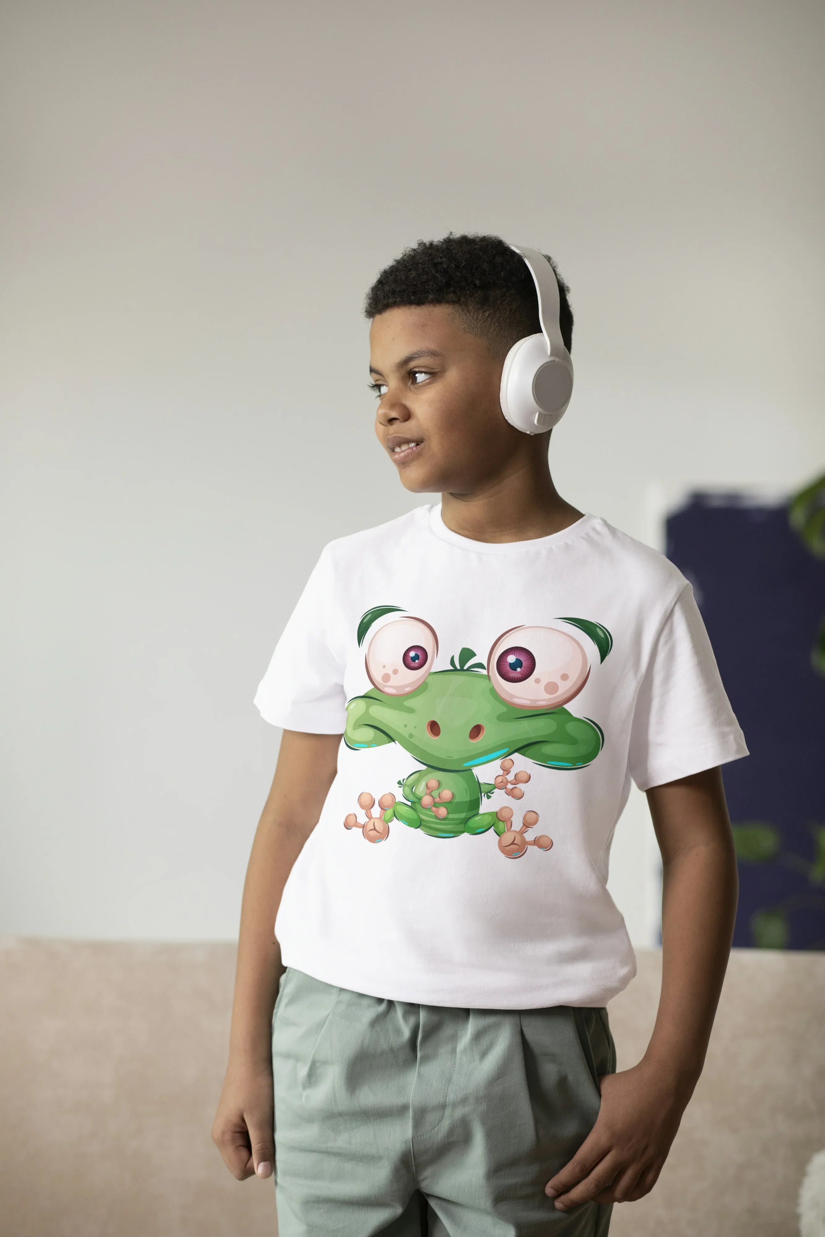 Frog Graphic T-Shirt for Boys - Not So Suttle