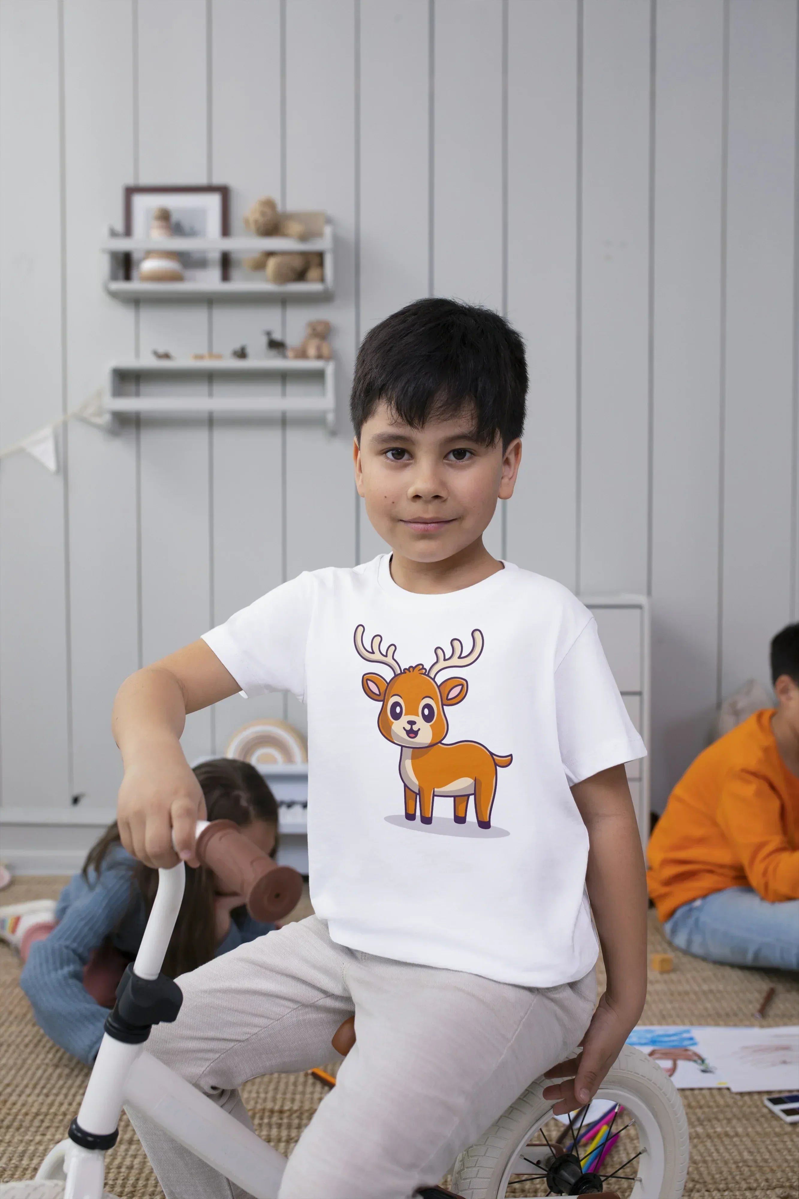 Deer Graphic T-Shirt for Boys - Not So Suttle
