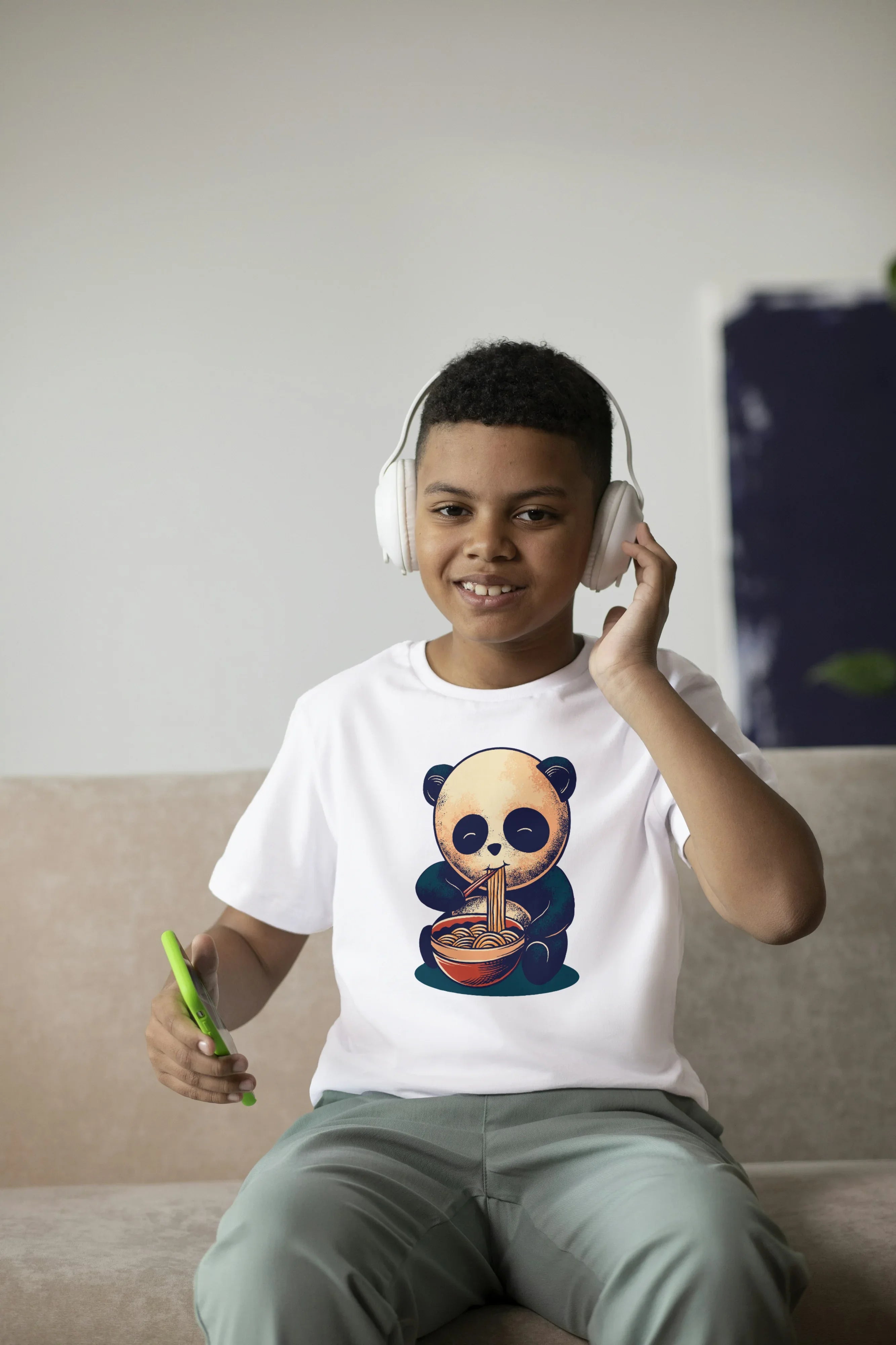 Panda Graphic T-Shirt for Boys - Not So Suttle