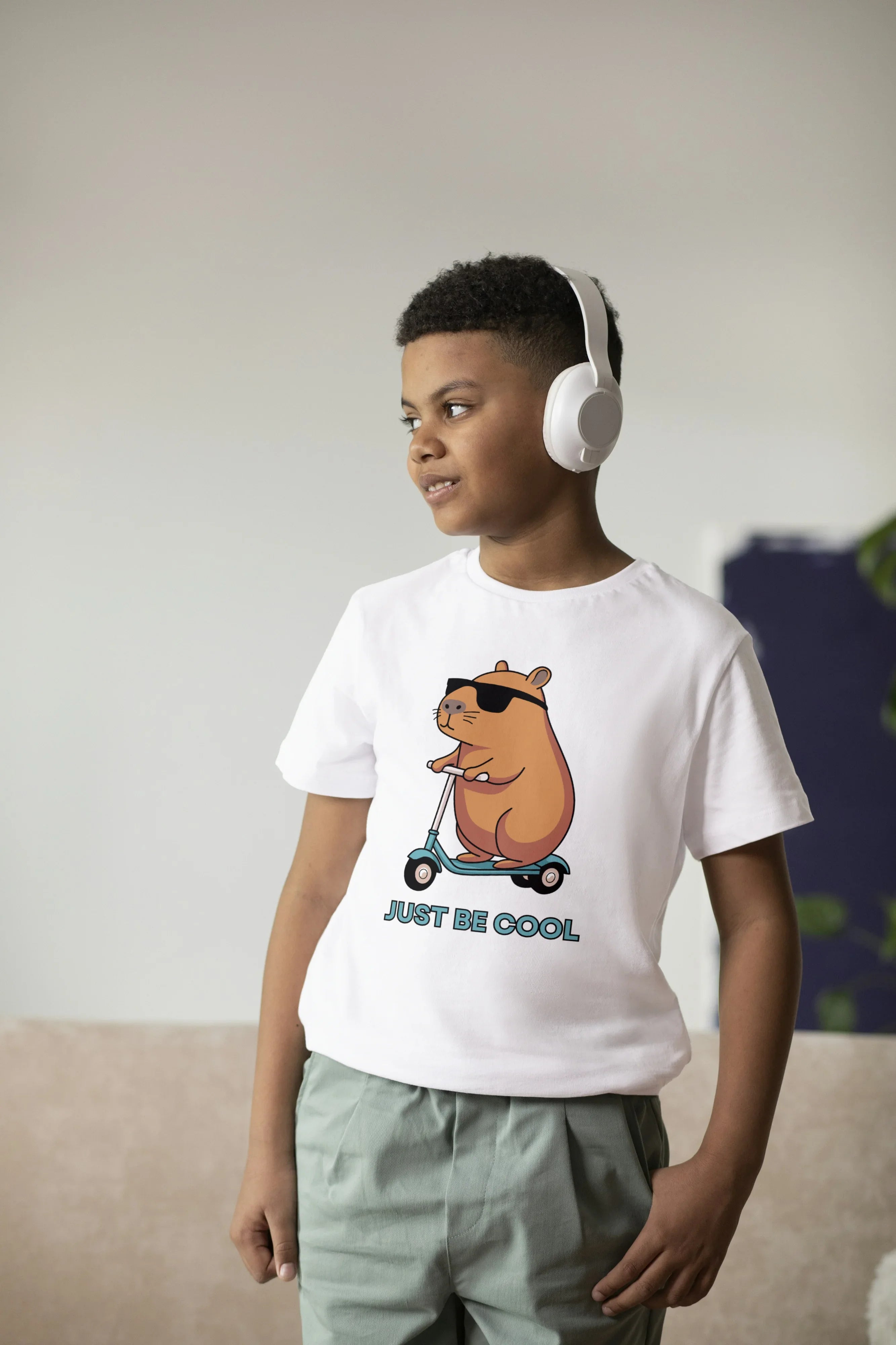 Just Be Cool Graphics T-Shirt for Boys - Not So Suttle