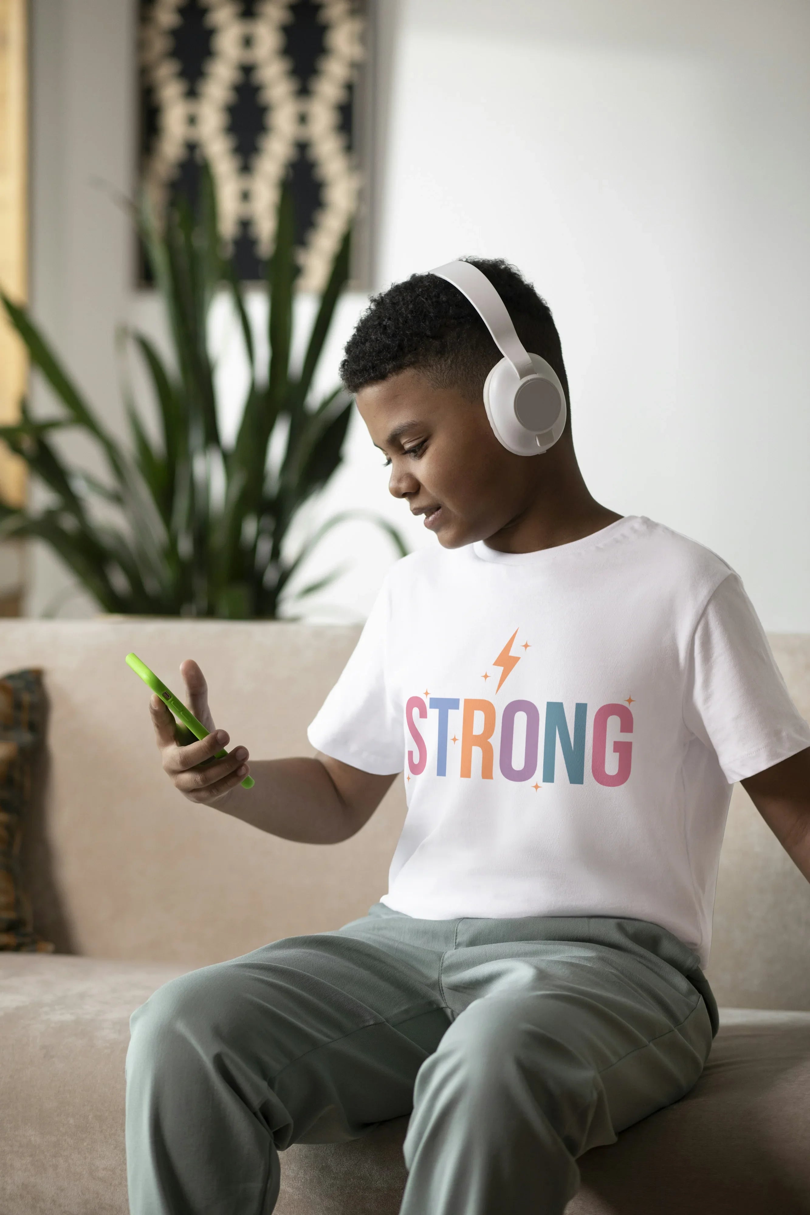 Strong Graphics T-Shirt for Boys - Not So Suttle