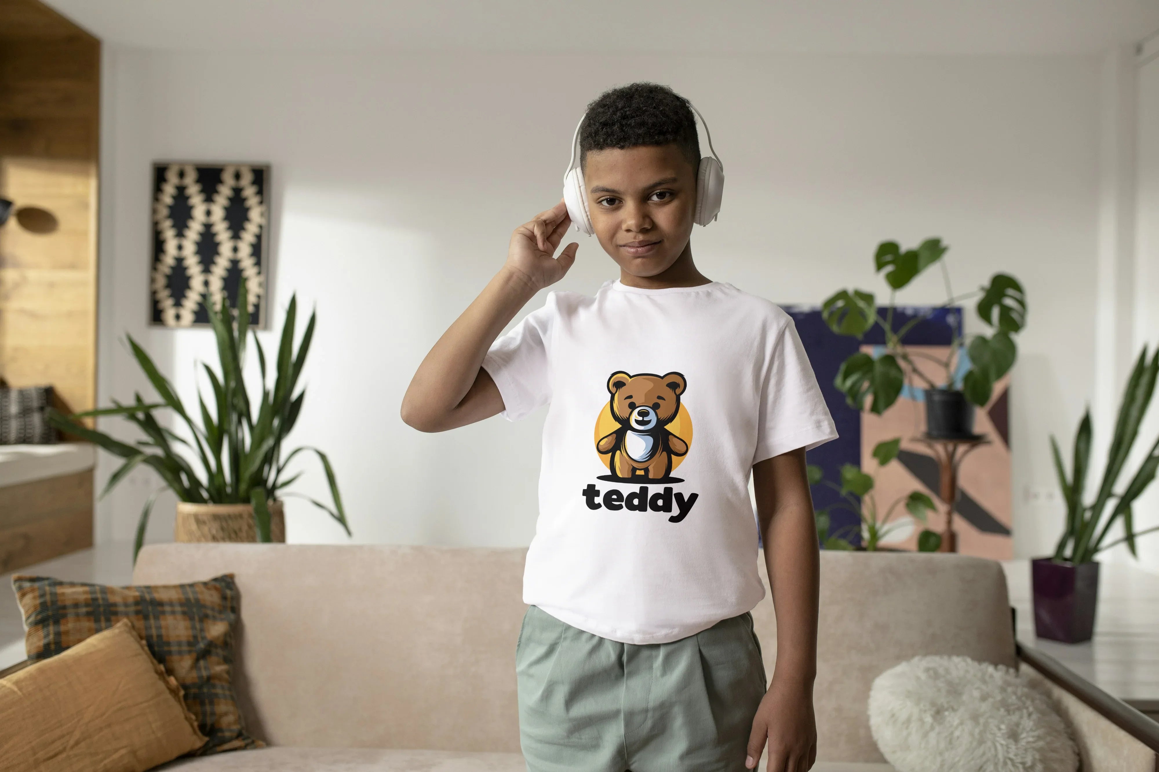 Teddy Graphics T-Shirt for Boys - Not So Suttle