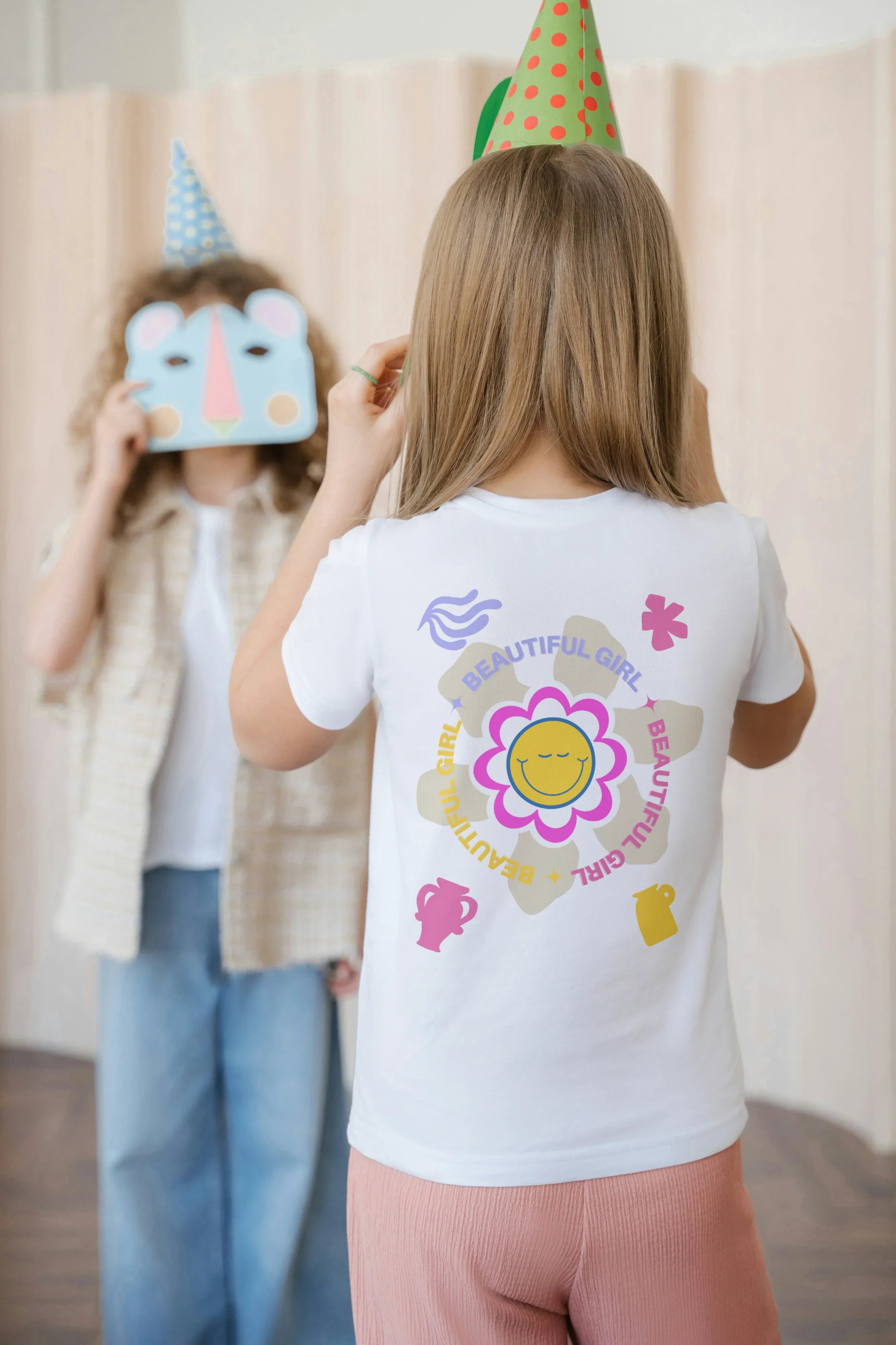 Beautiful Girl Graphic T-Shirt for Girl's - Not So Suttle
