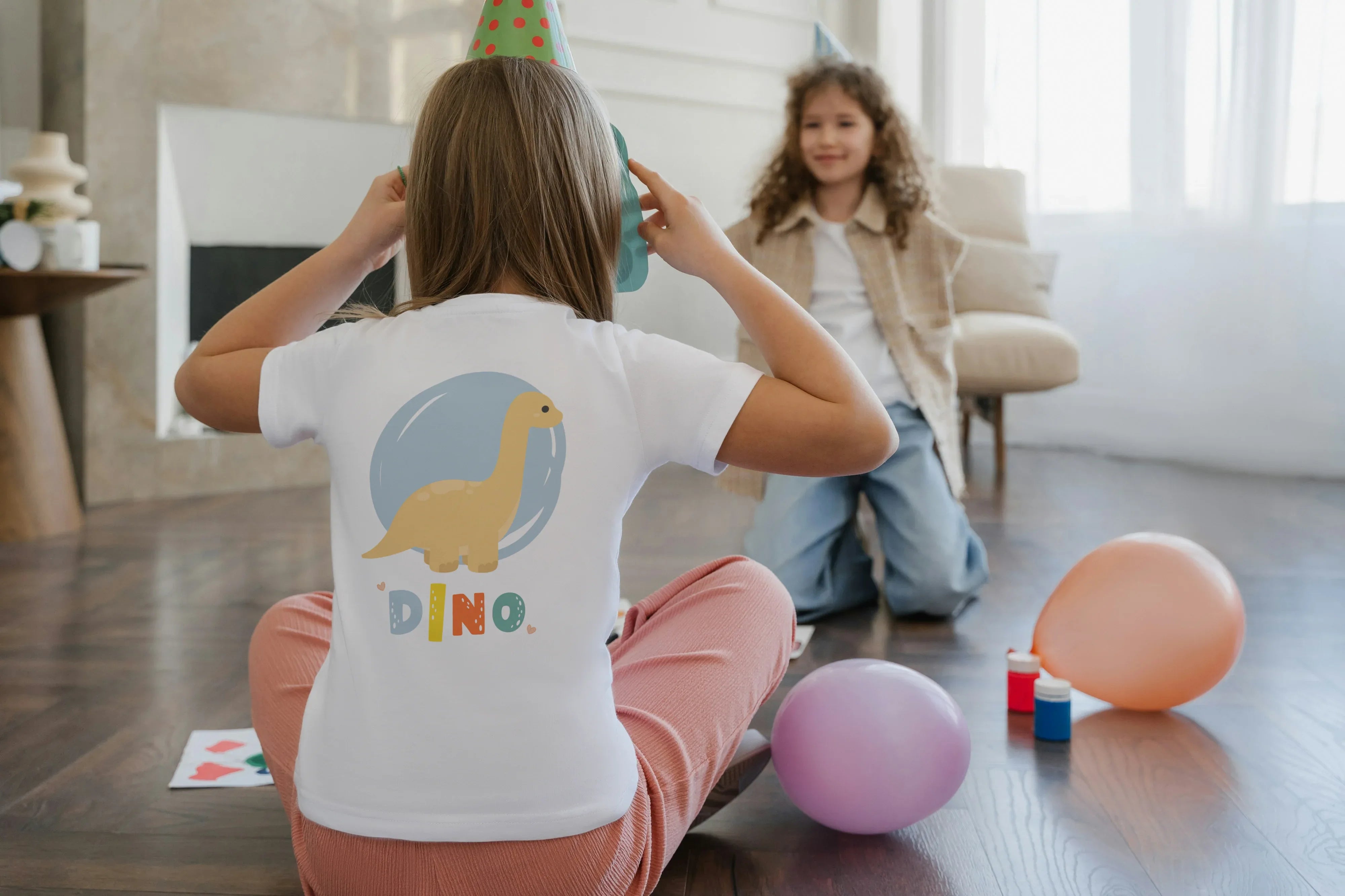 Dino Graphic T-Shirt for Girl's - Not So Suttle