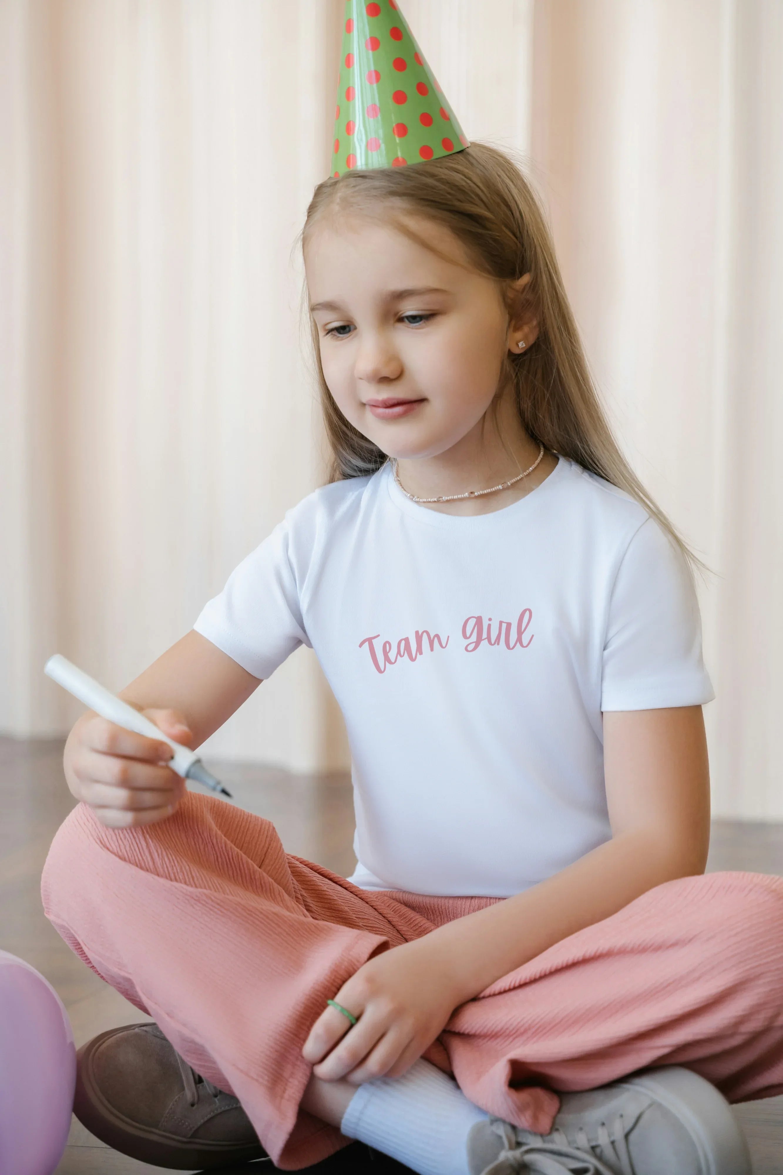 Team Girl Graphic T-Shirt for Girl's - Not So Suttle