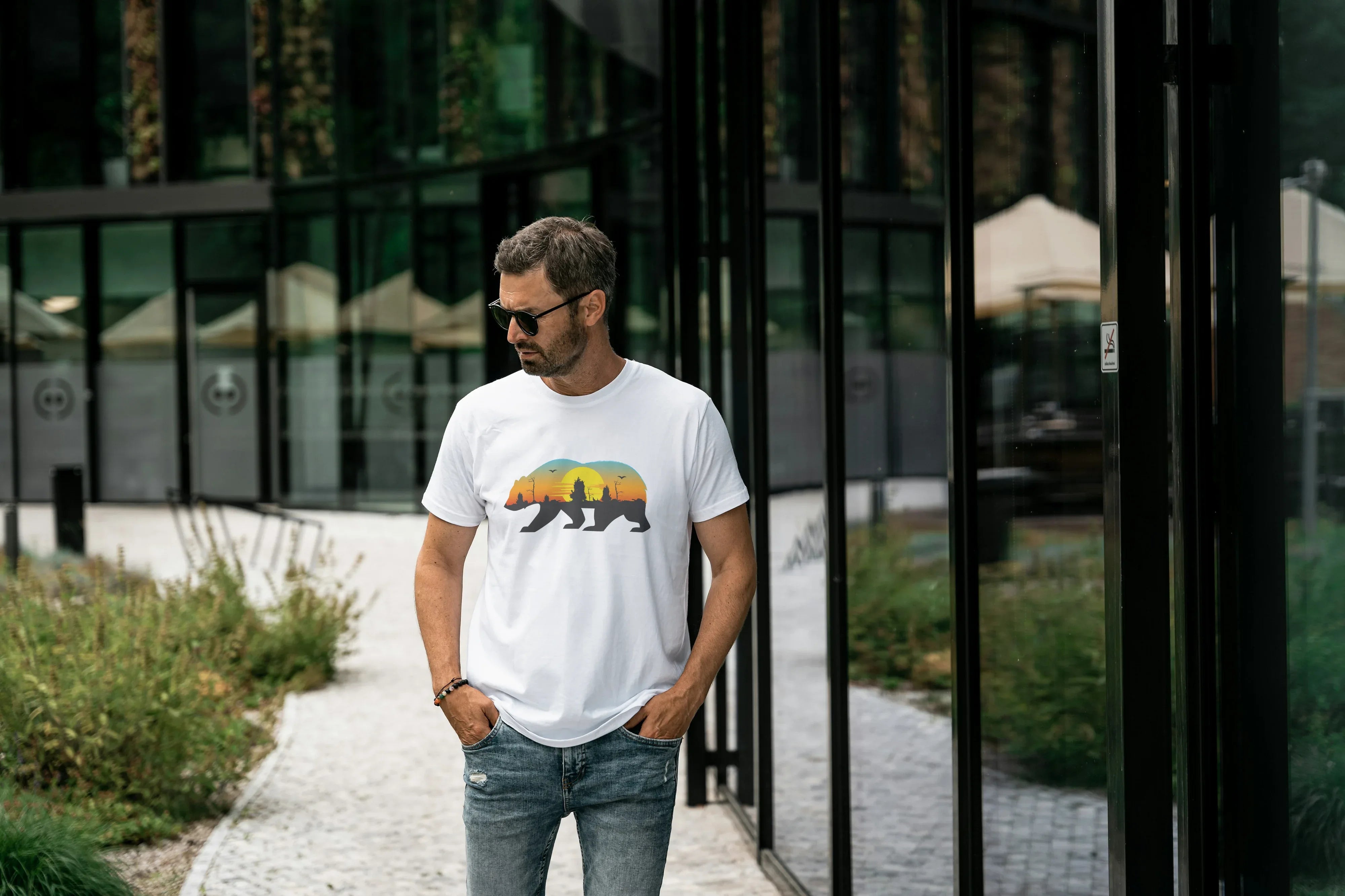 Travel Bear Classic Crew T-Shirt for Mendes - Not So Suttle