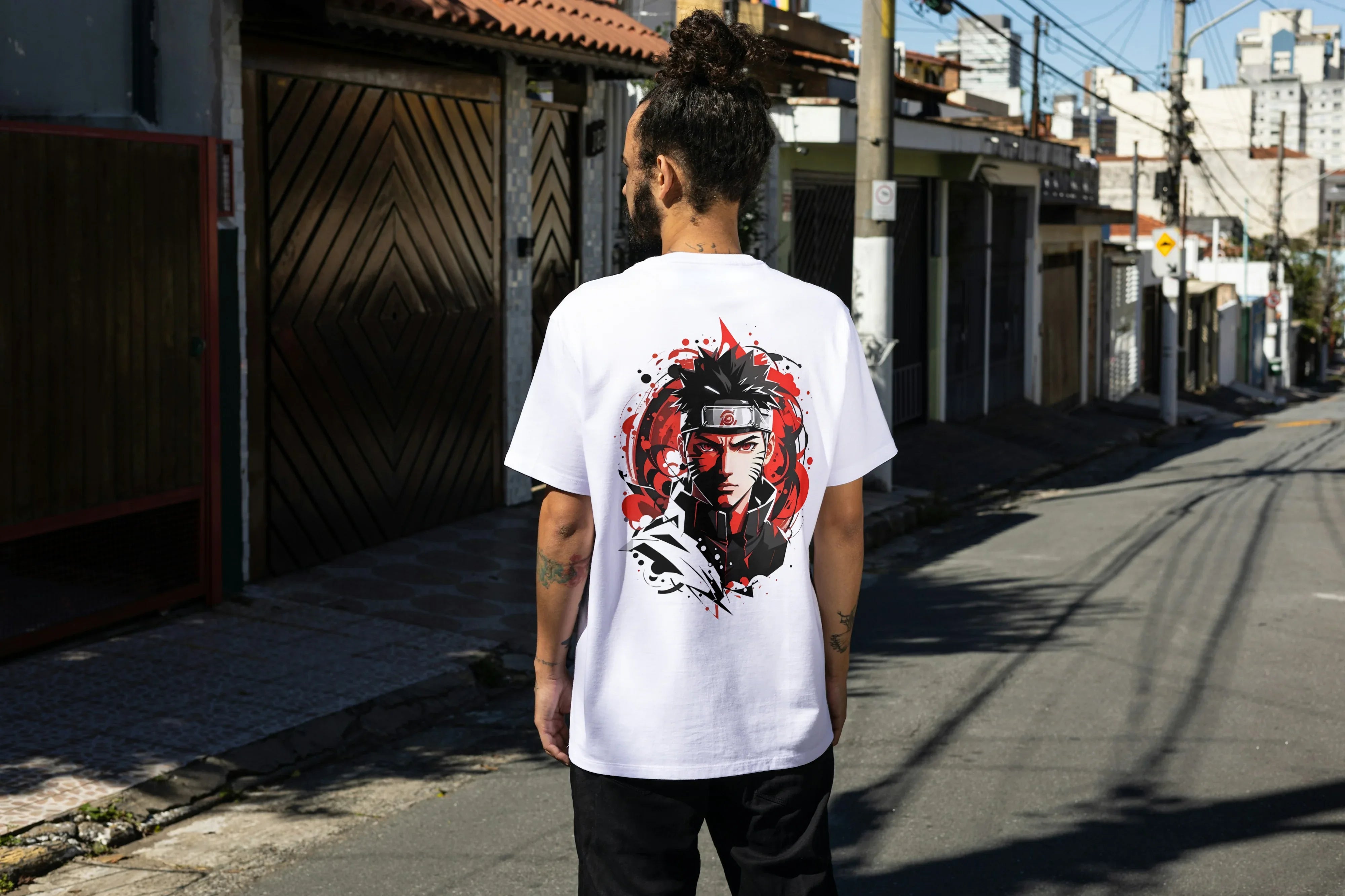 Anime Graphic Oversized Classic T-Shirt for Men - Not So Suttle