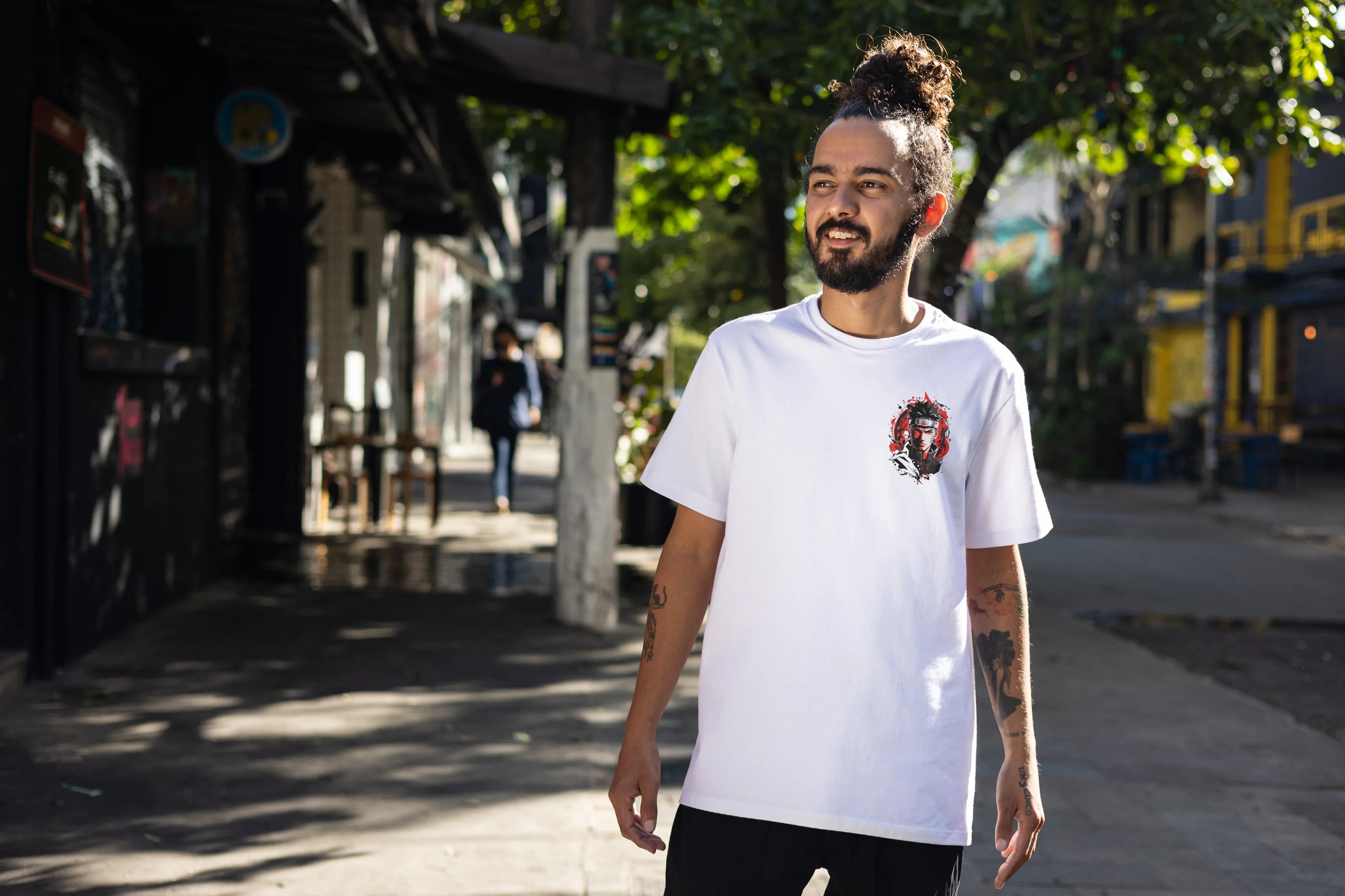 Anime Graphic Oversized Classic T-Shirt for Men - Not So Suttle