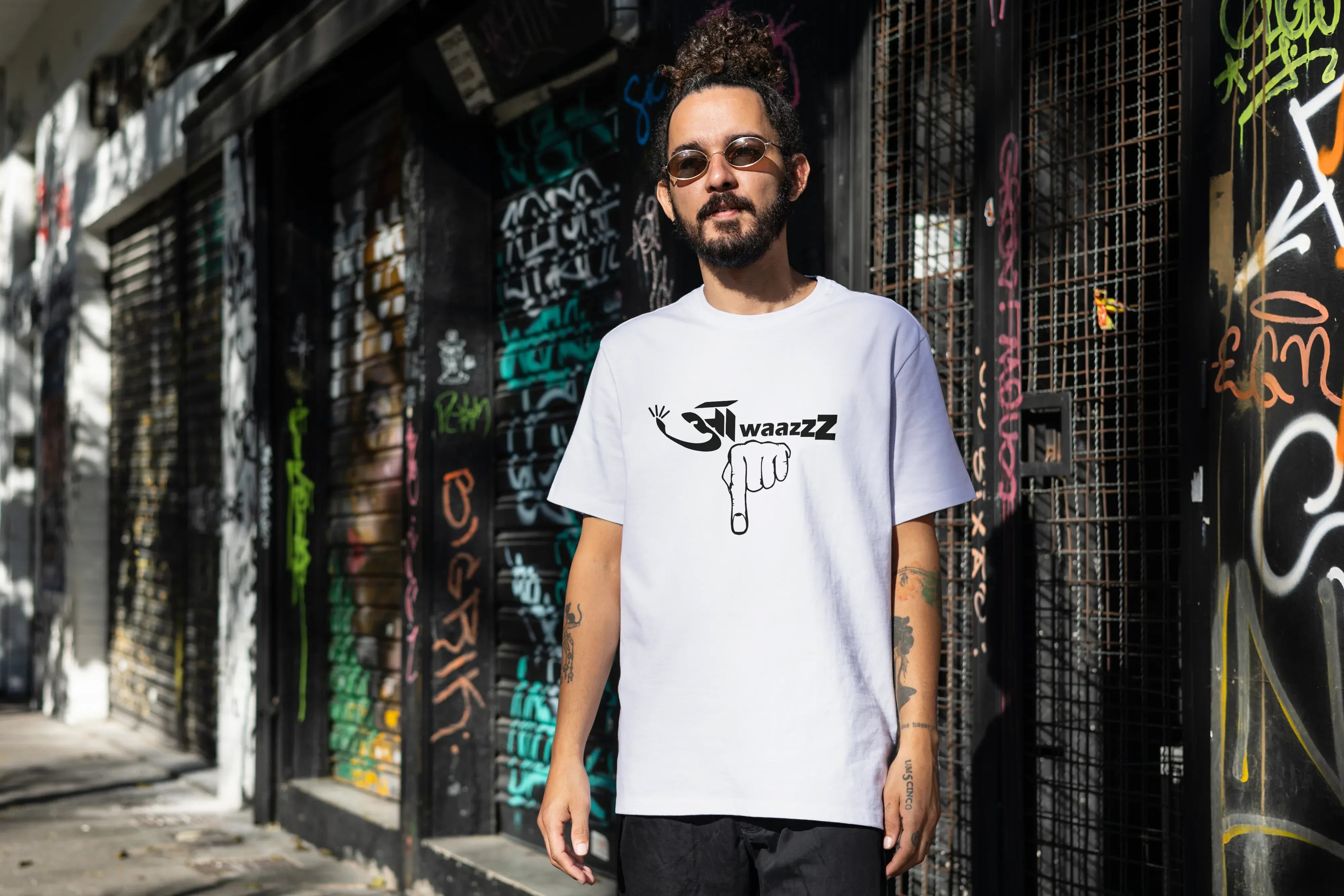 Aawaaz Niche Graphic Oversized Classic T-Shirt for Men - Not So Suttle