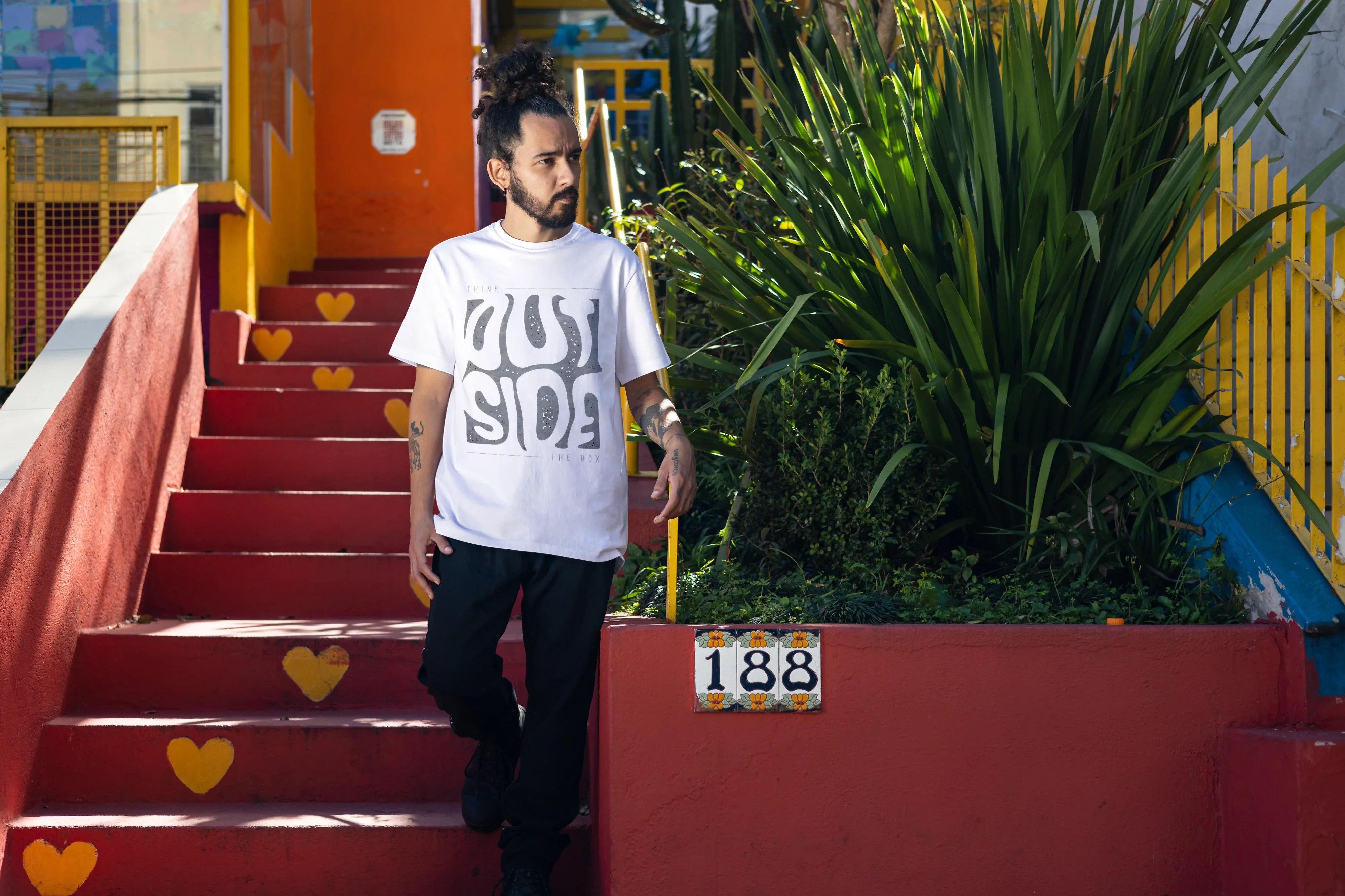 Outside Graphic Oversized Classic T-Shirt for Men - Not So Suttle