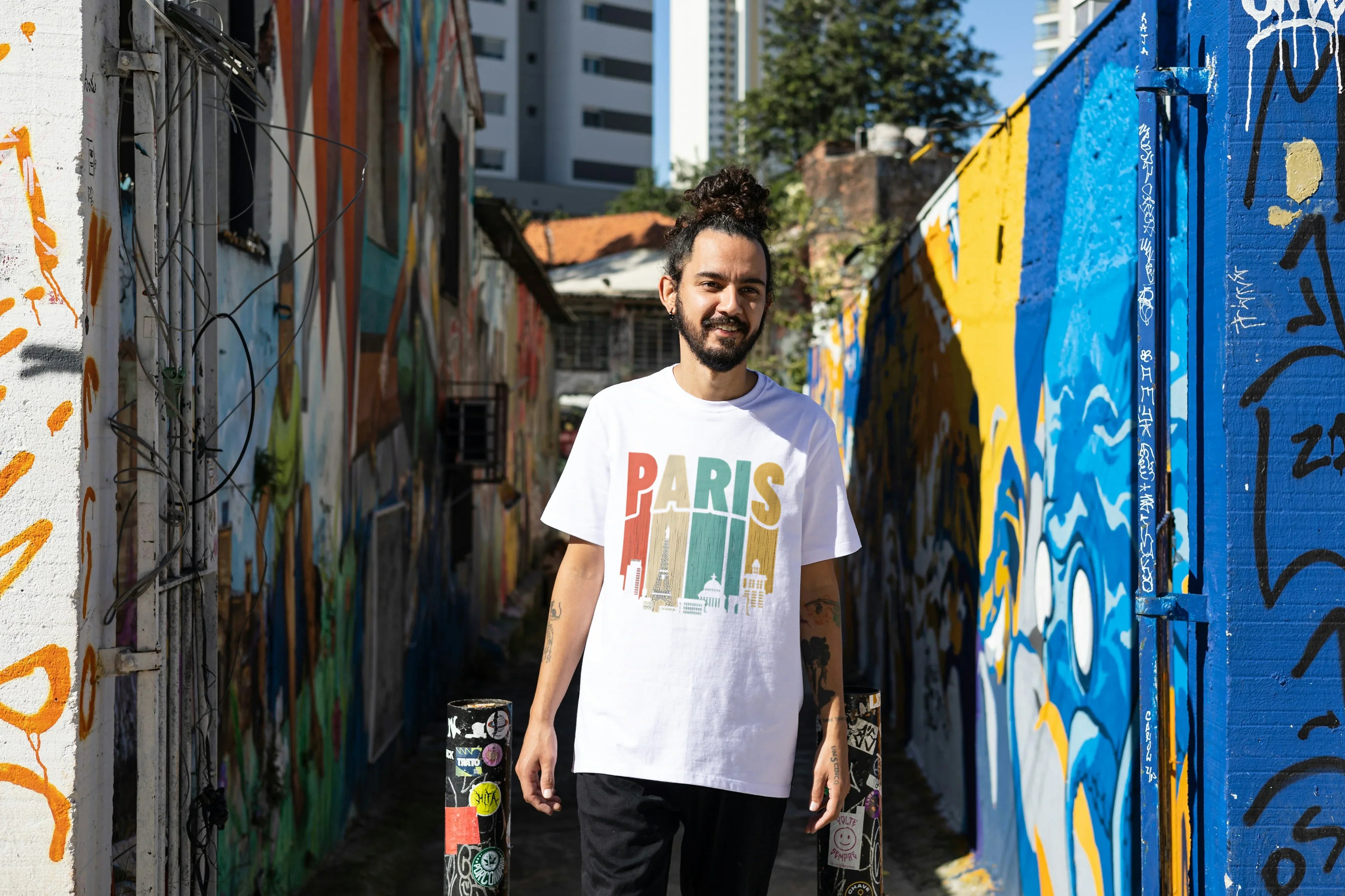 Paris Graphic Oversized Classic T-Shirt for Men - Not So Suttle