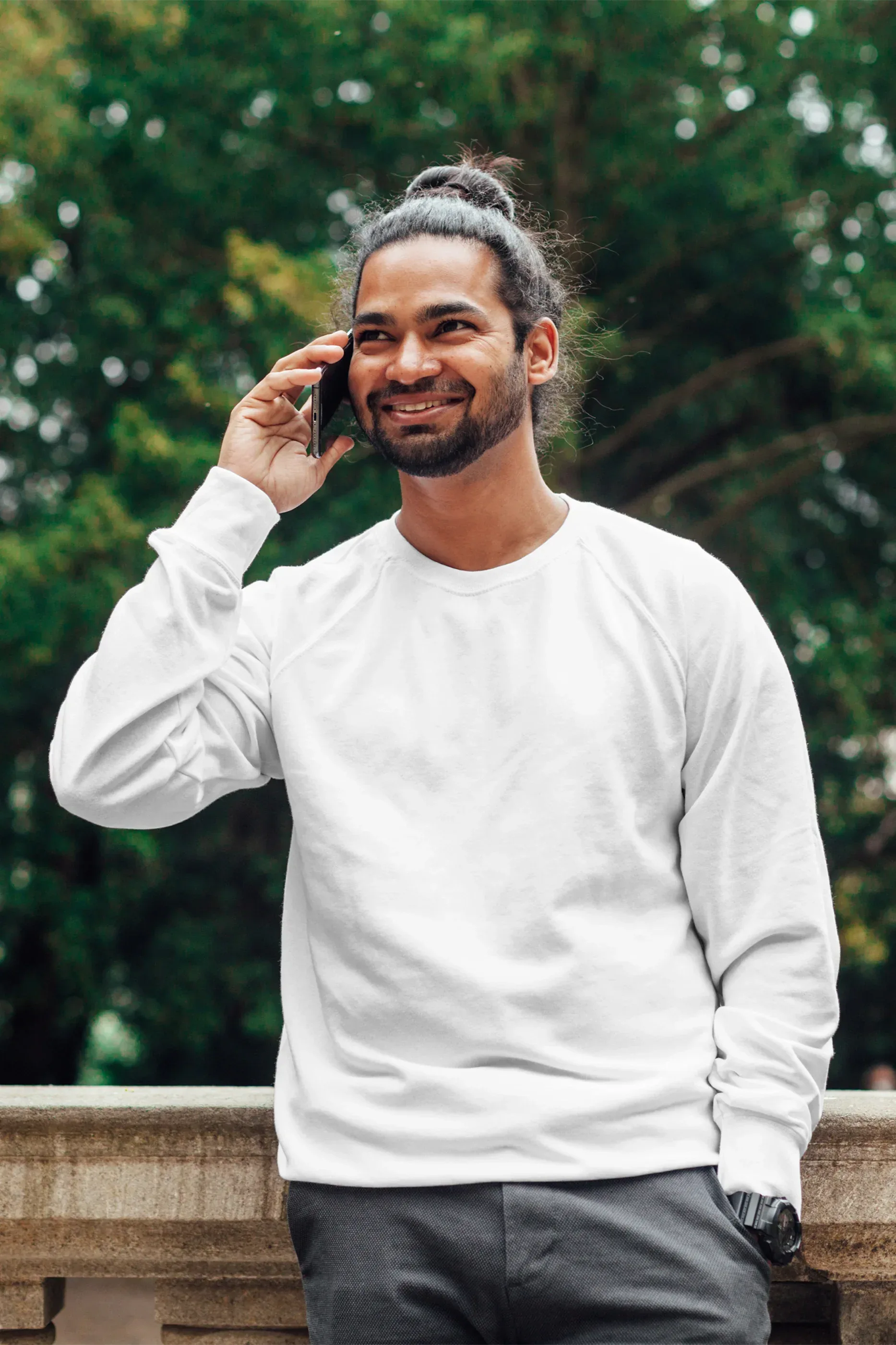 White Oversized Sweatshirt - Not So Suttle