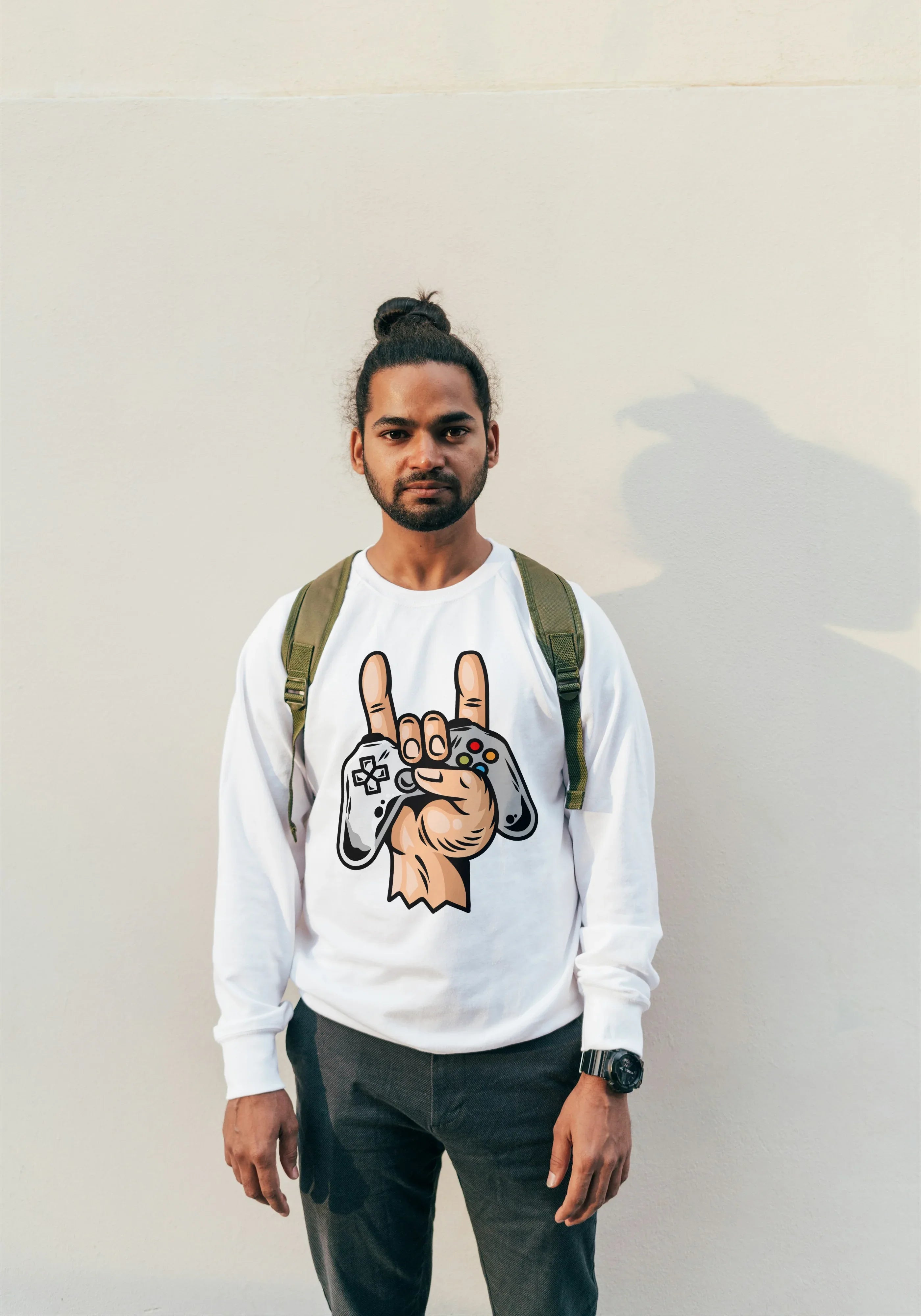 Gamer Graphic Sweatshirt for Men - Not So Suttle