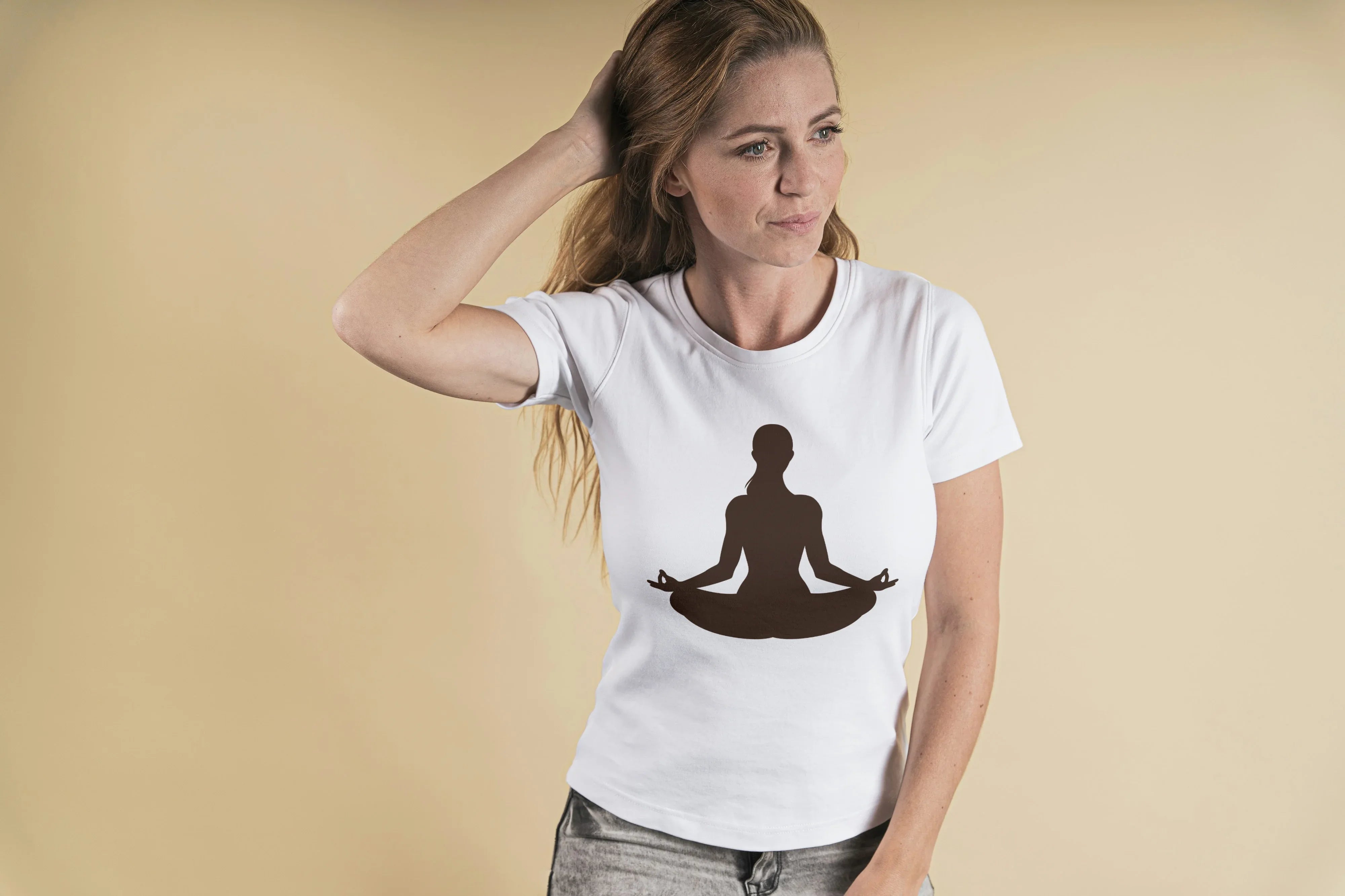Yoga Graphic Classic T-Shirt for Women - Not So Suttle