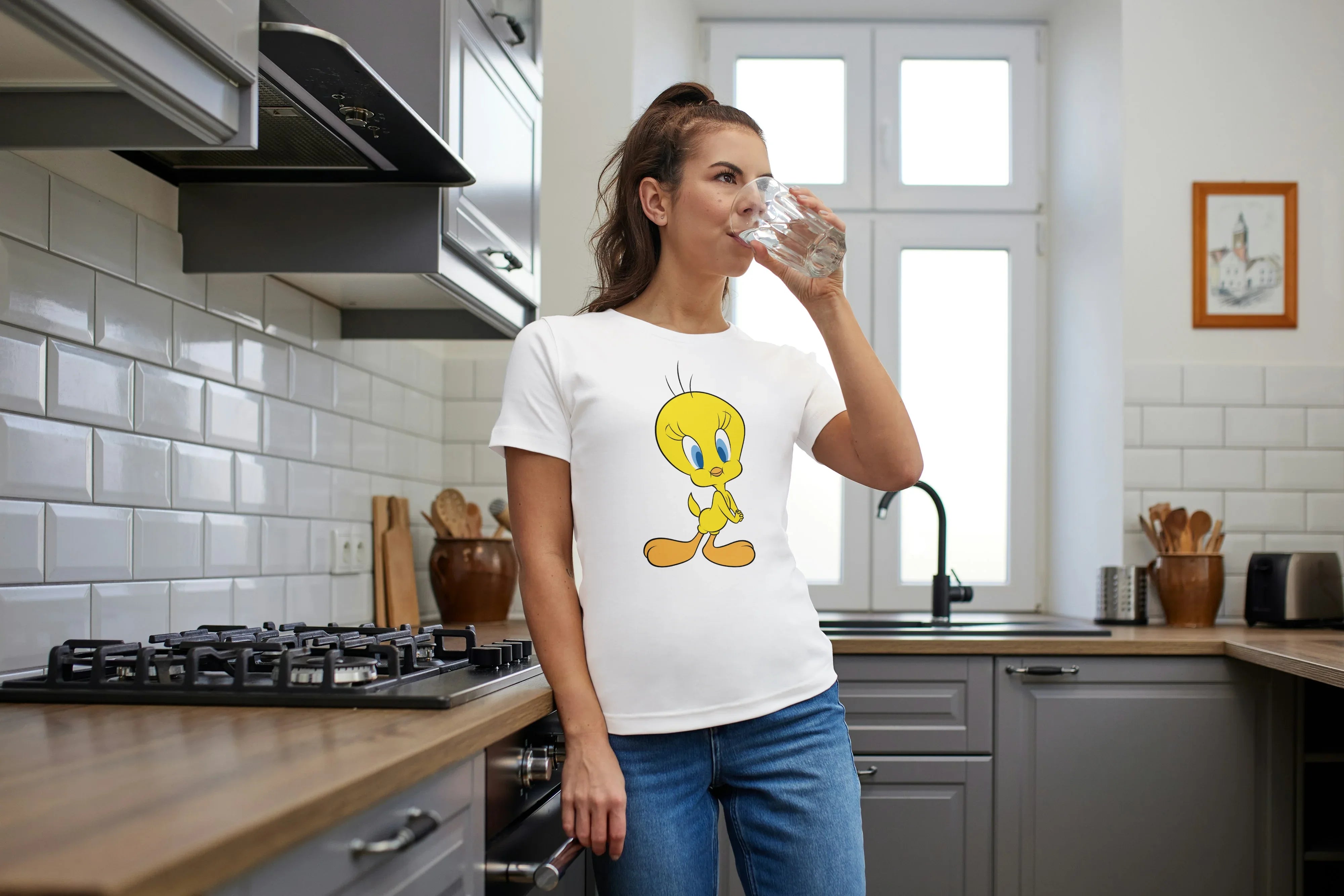 Tweety Graphic Classic T-Shirt for Women - Not So Suttle