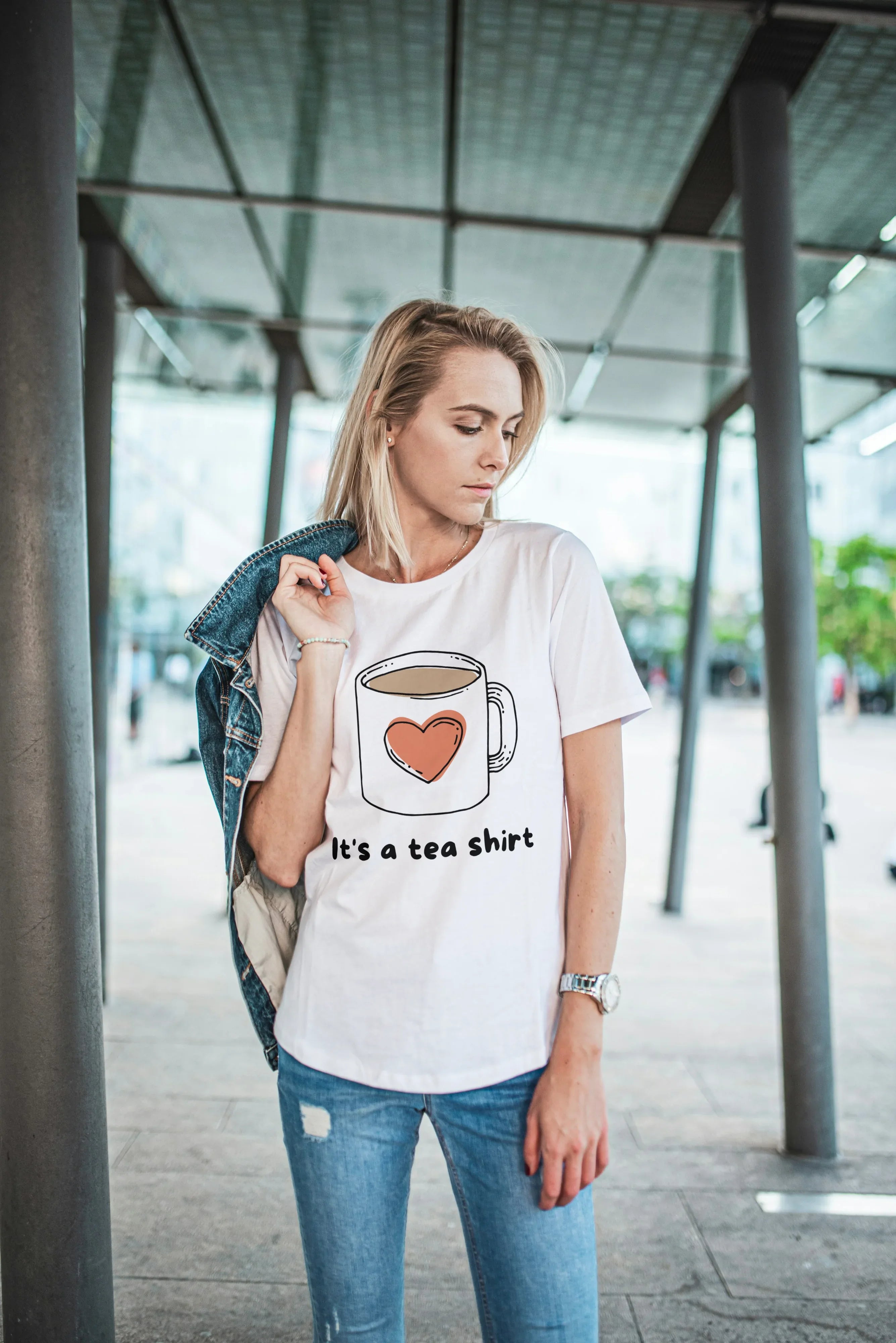 It's a Tea Shirt Graphic Classic T-Shirt for Women - Not So Suttle