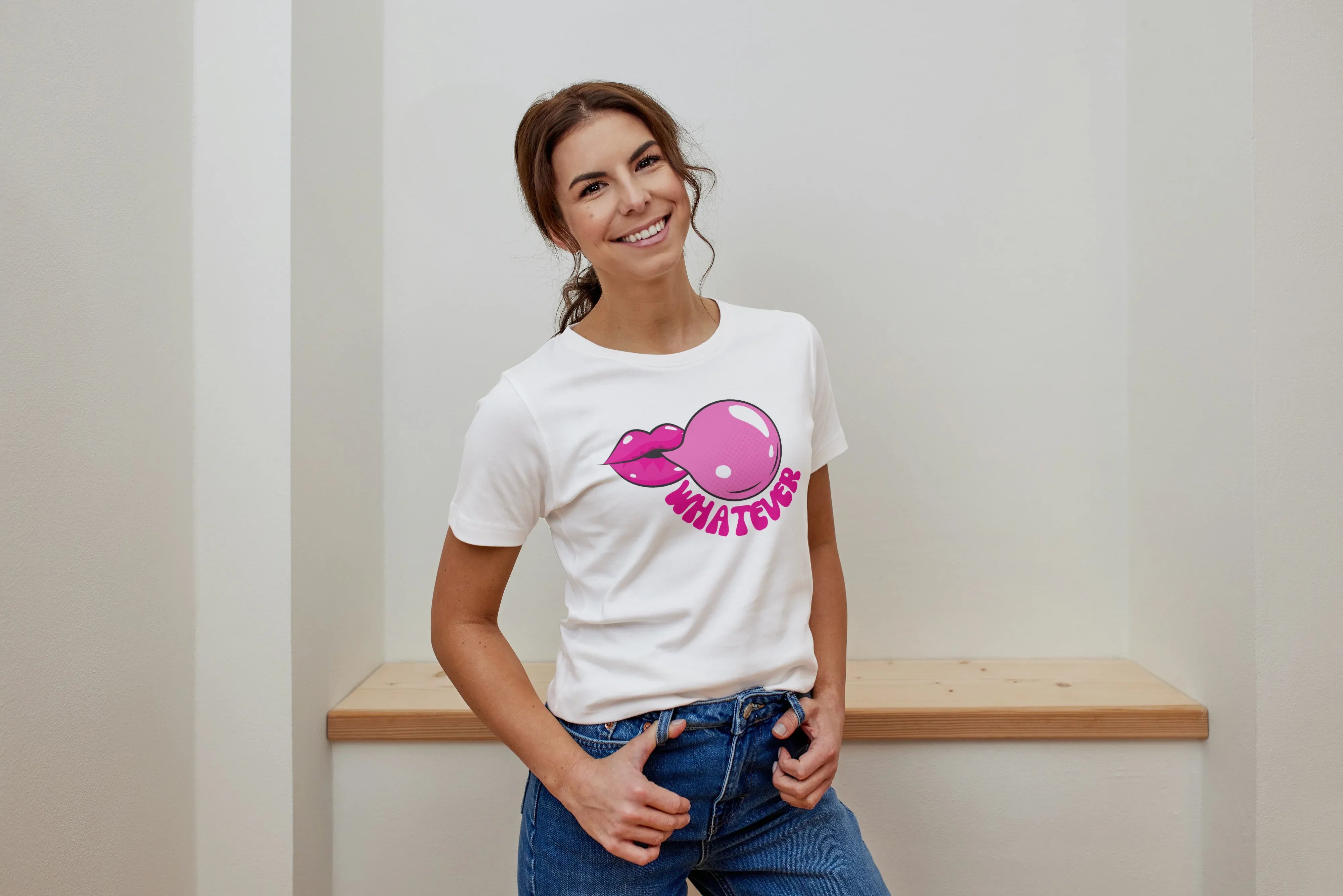 Whatever Graphic Classic T-Shirt for Women - Not So Suttle