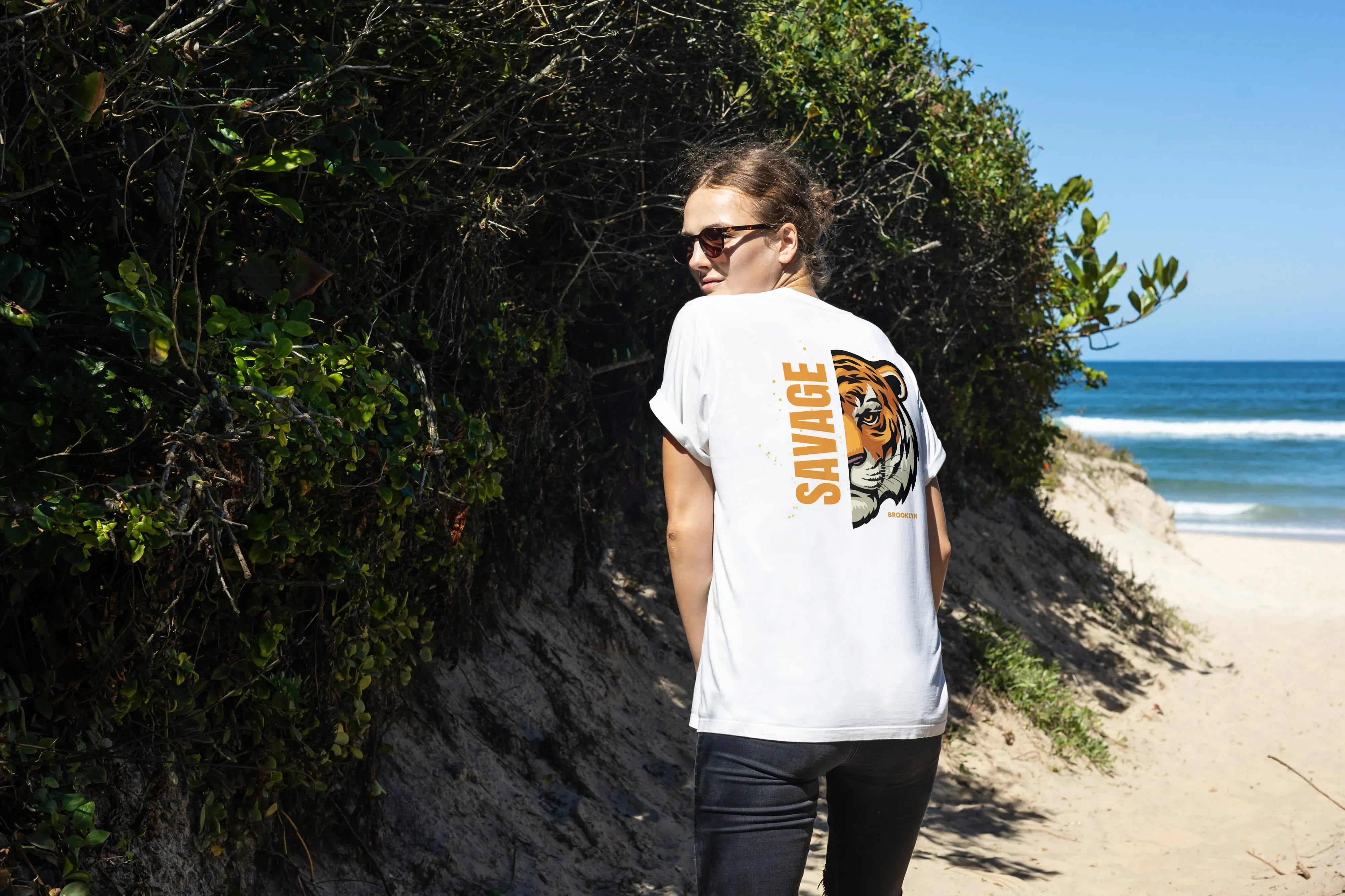 Savage Graphic Oversized Classic T-Shirt for Women - Not So Suttle