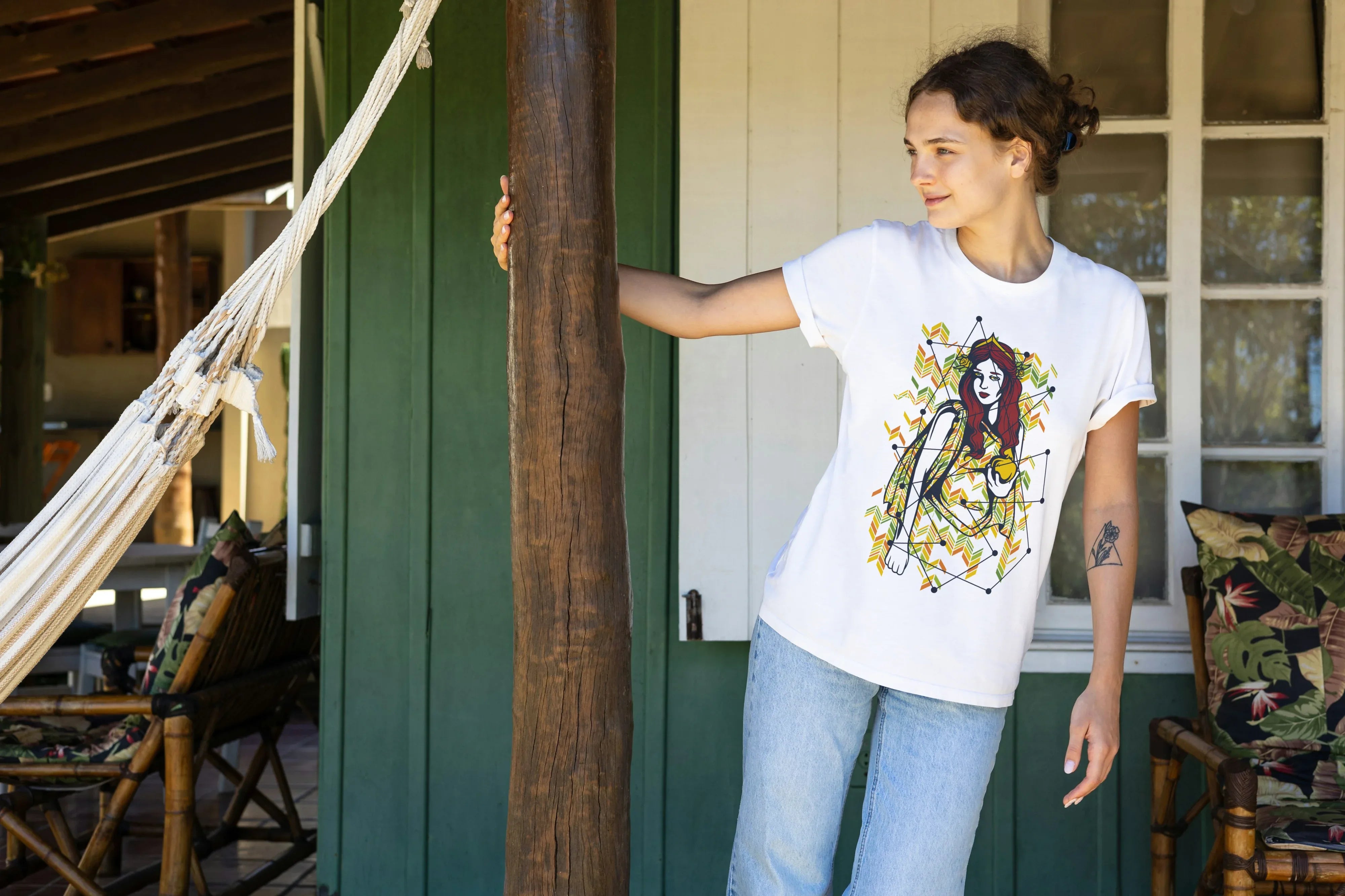 Graphic Oversized Classic T-Shirt for Women - Not So Suttle