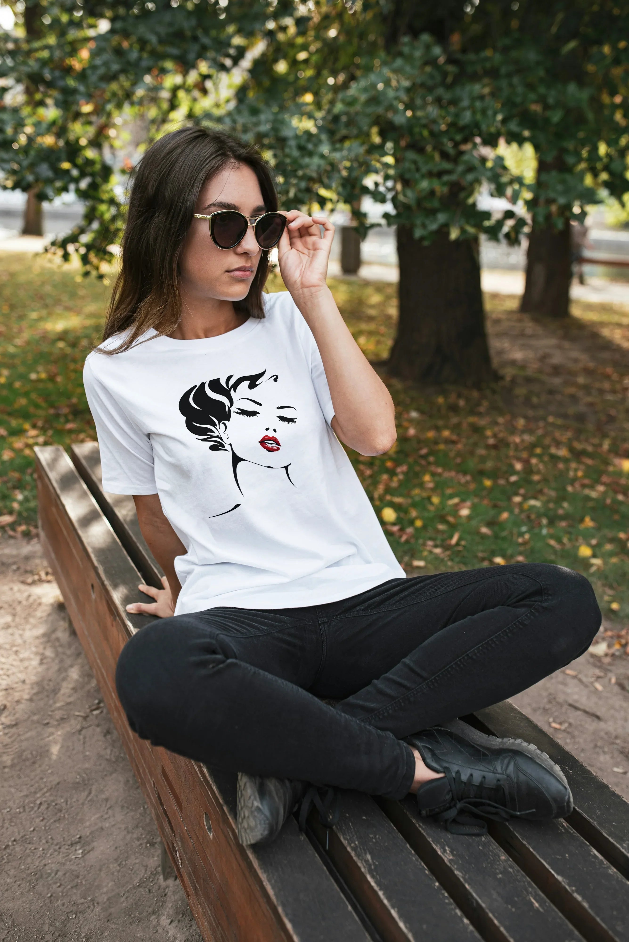 Retro Graphic Oversized Classic T-Shirt for Women - Not So Suttle