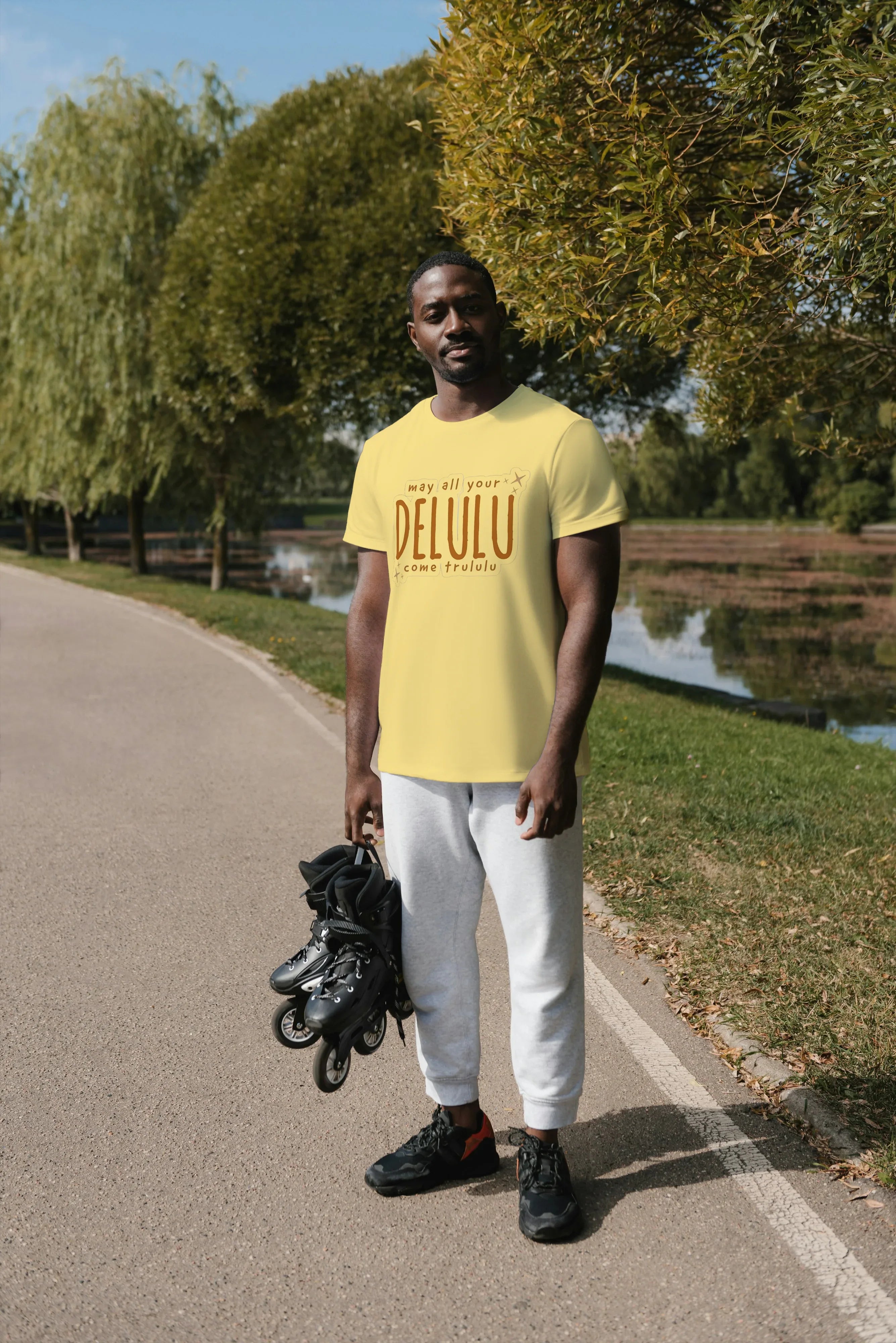 Delulu Graphic T-Shirt for Men - Not So Suttle