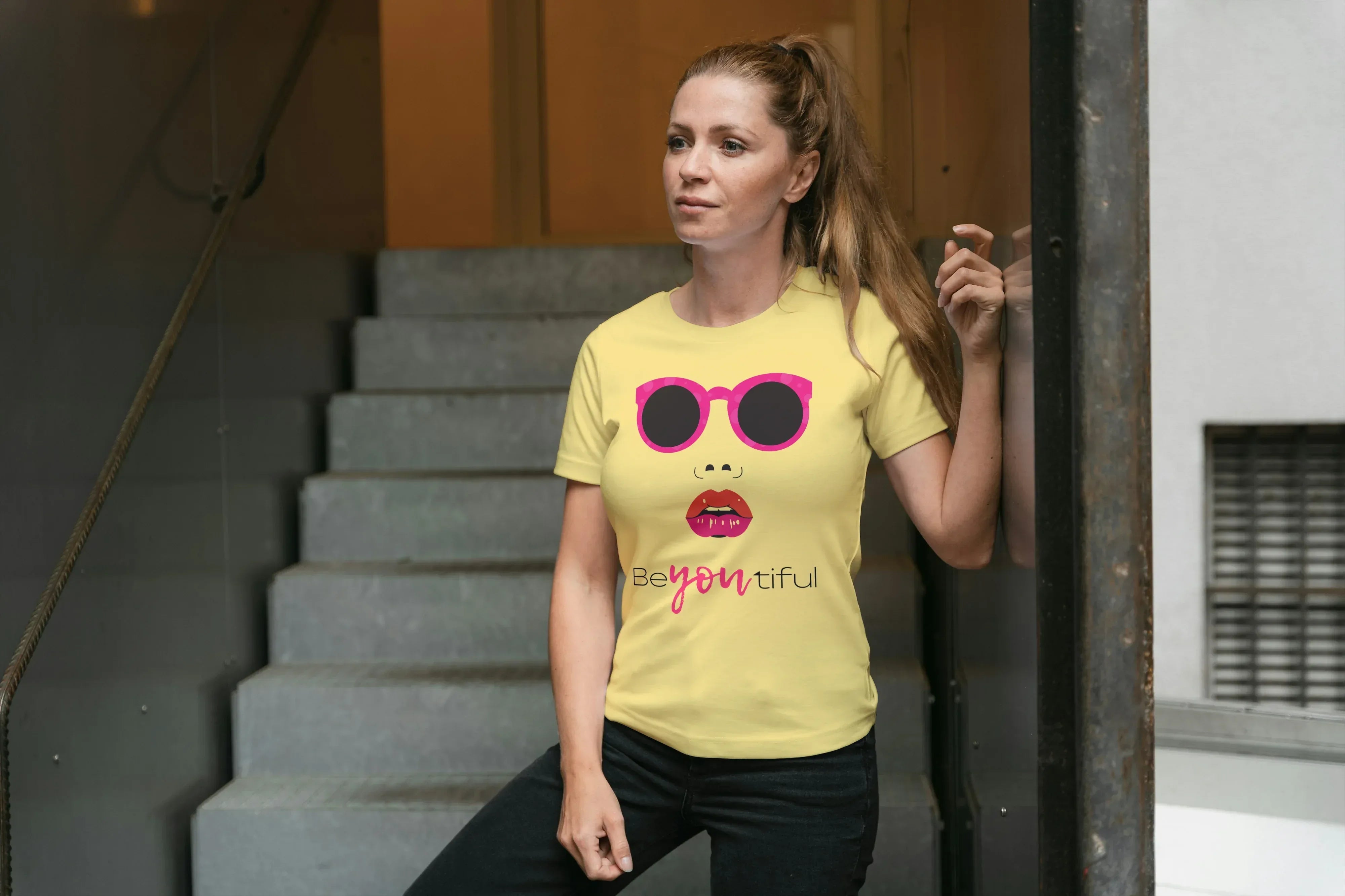 BeYoutiful Graphic Classic T-Shirt for Women - Not So Suttle