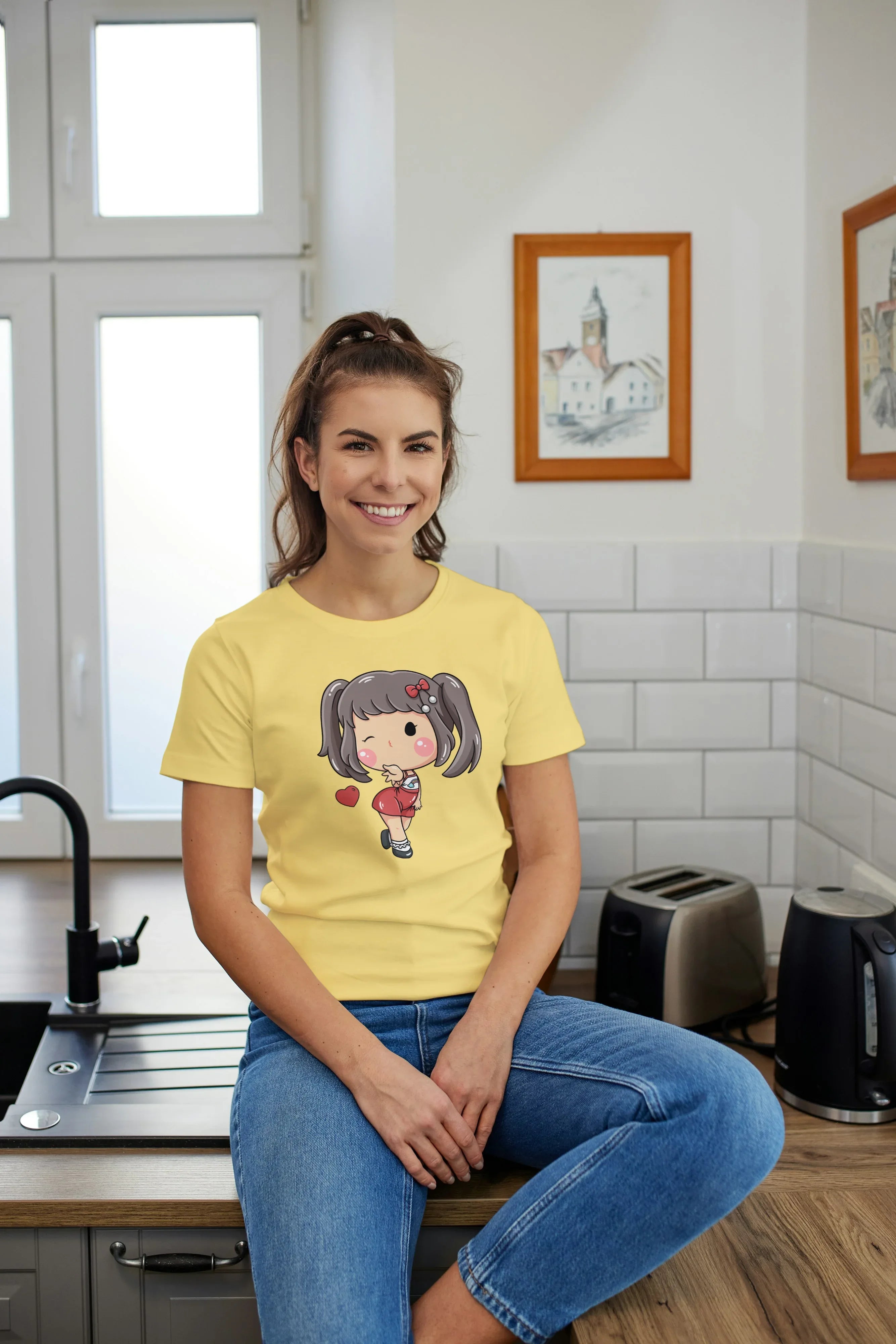 Girl Graphic Classic T-Shirt for Women - Not So Suttle